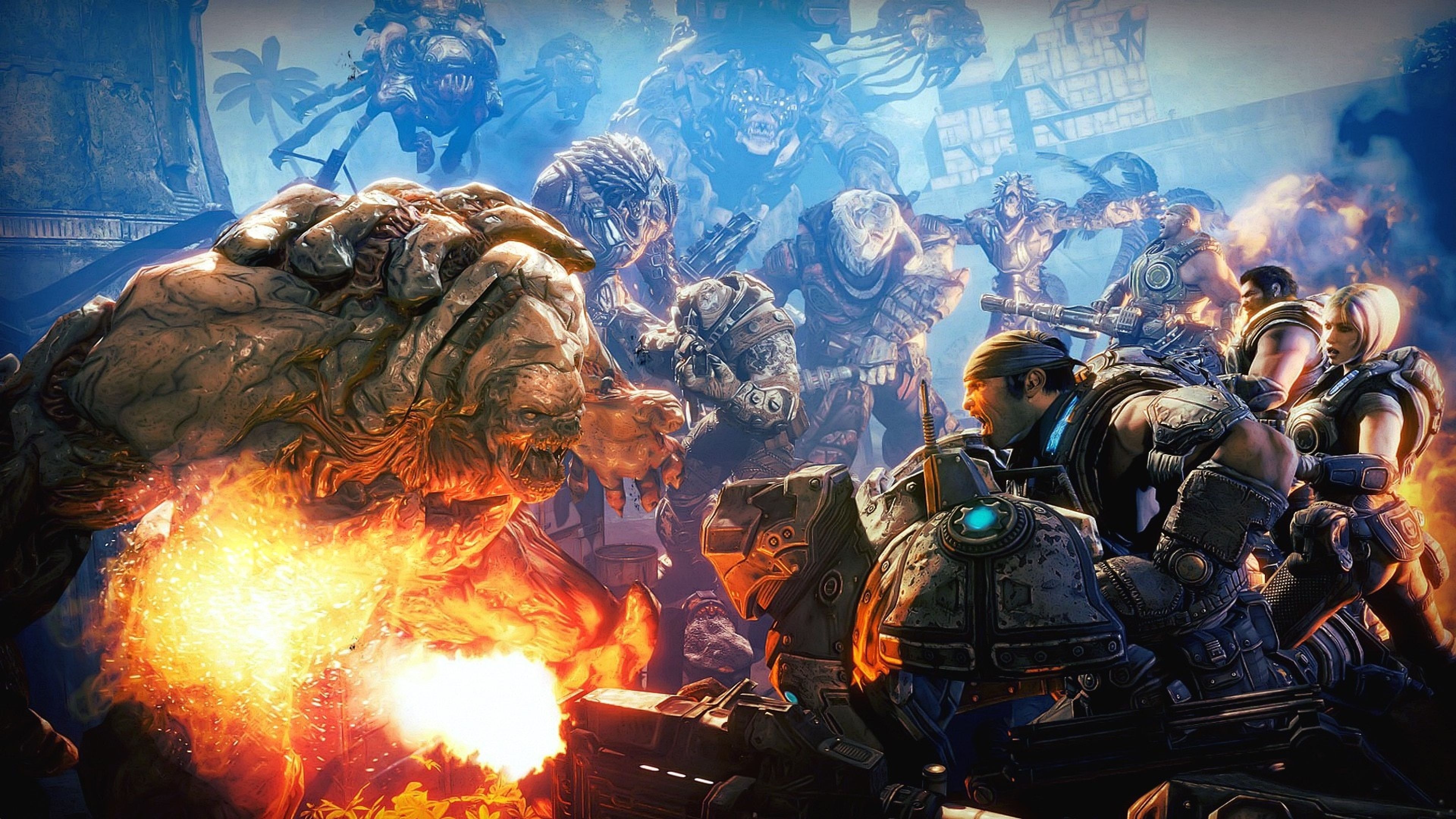 Fondo de pantalla de Gears of War 3840x2160