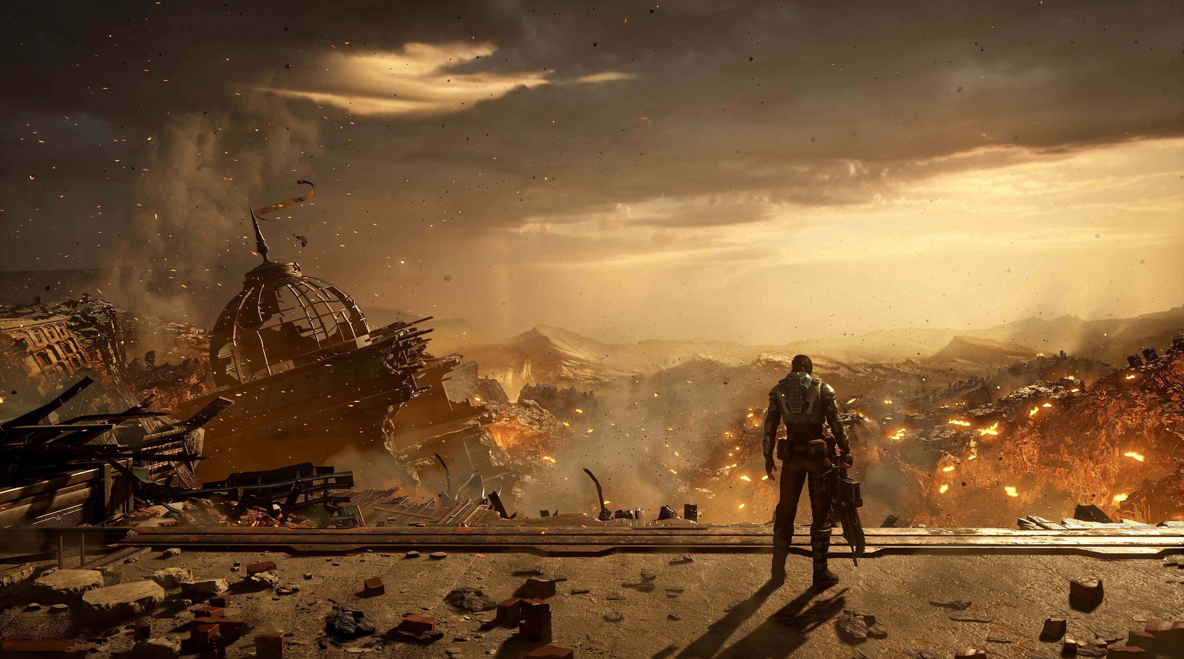 Fondo de pantalla de Gears of War 3840x2137