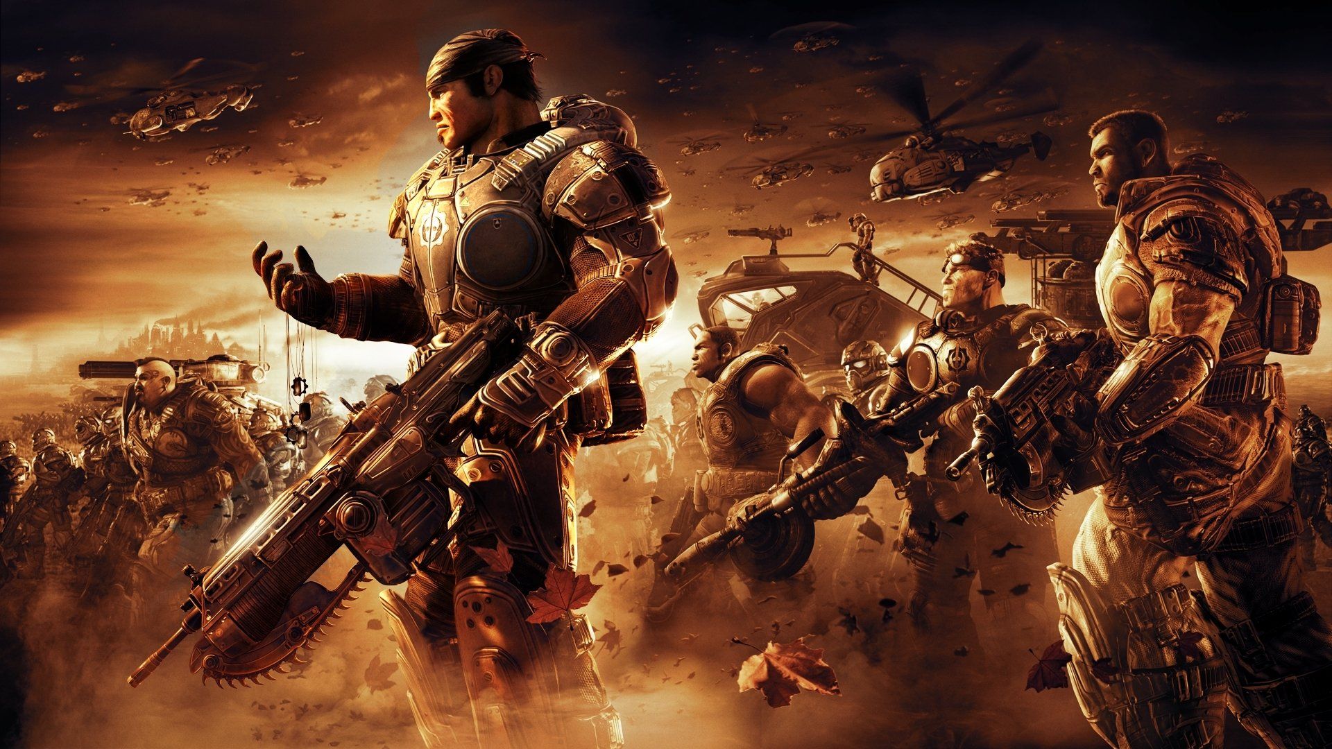 Fondo de pantalla de Gears of War 1920x1080