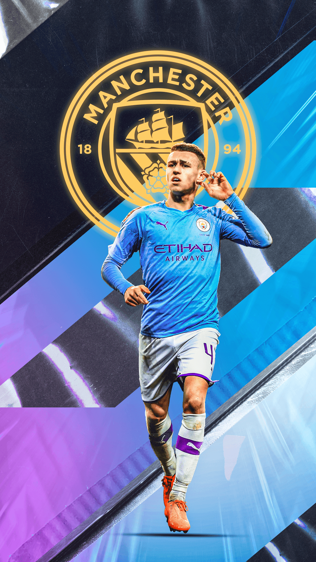 Fondo de pantalla del Manchester City 1080x1920