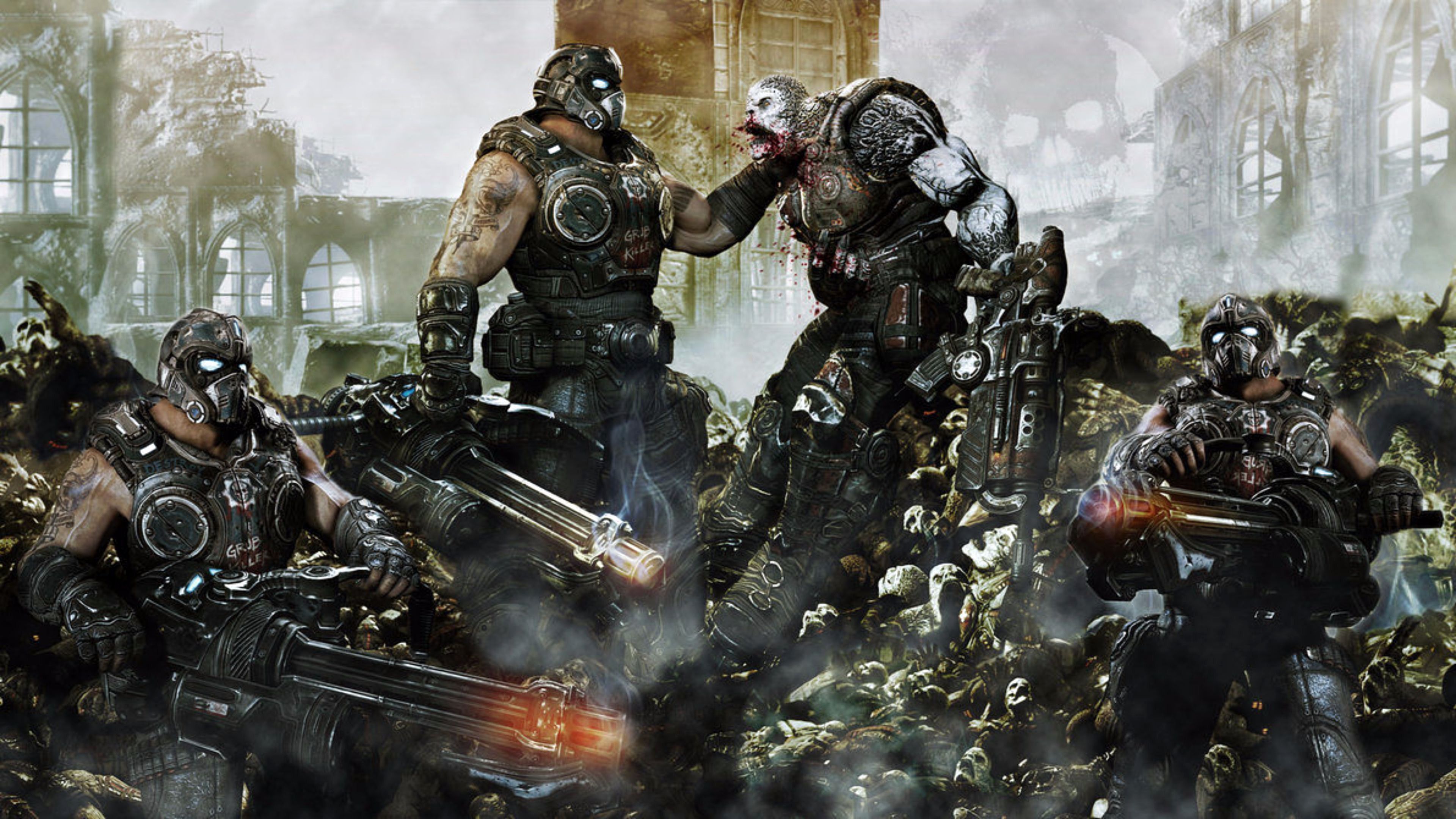 Fondo de pantalla de Gears of War 3840x2160