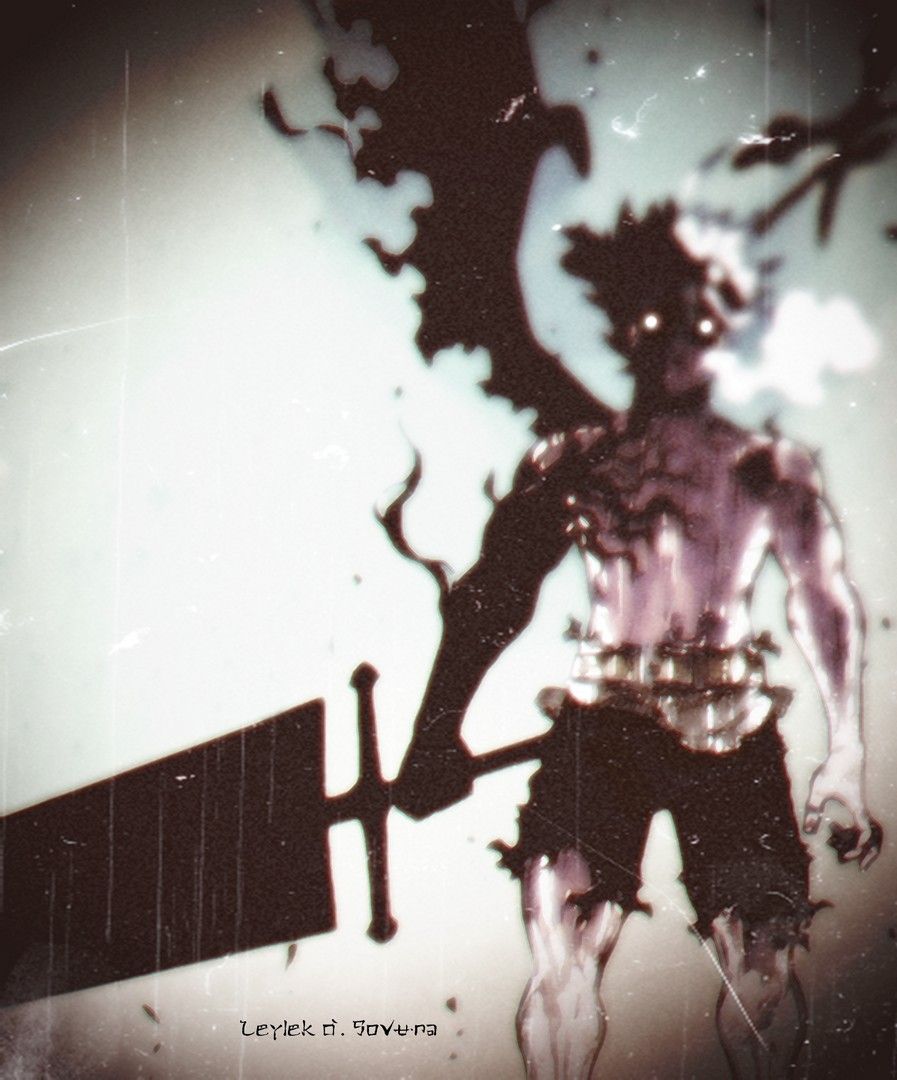 Fondo de pantalla de Black Clover 897x1080