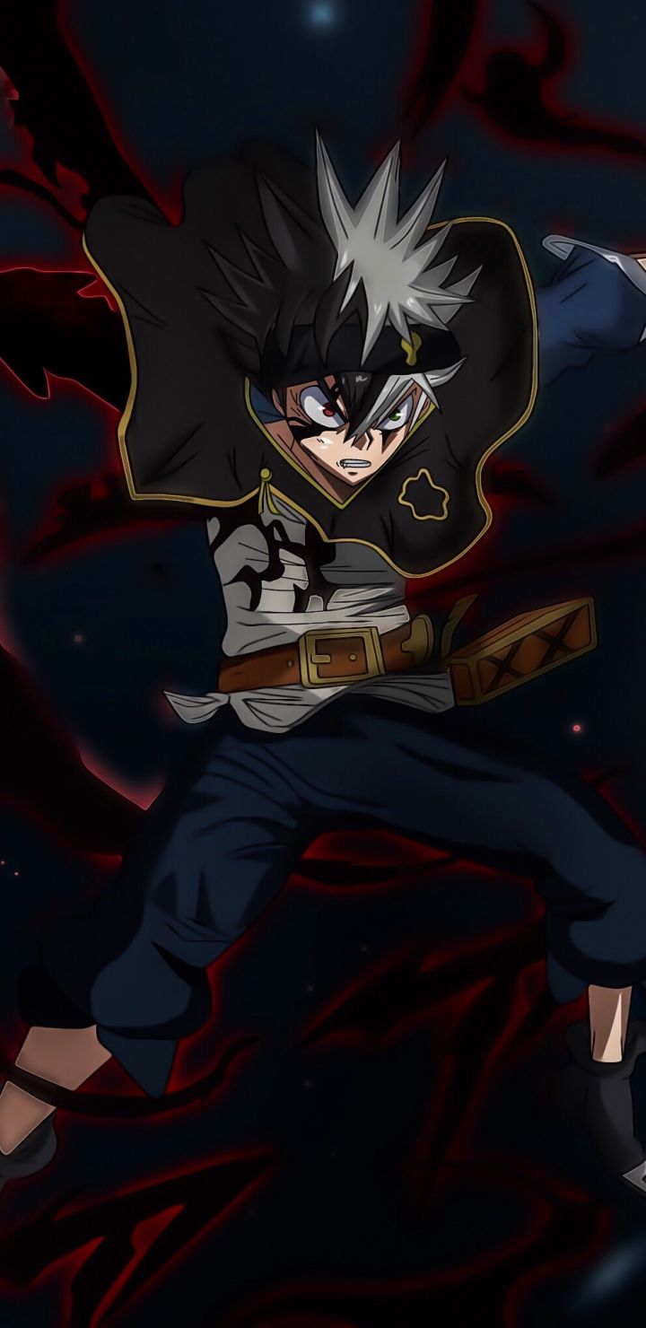 Fondo de pantalla de Black Clover 720x1480