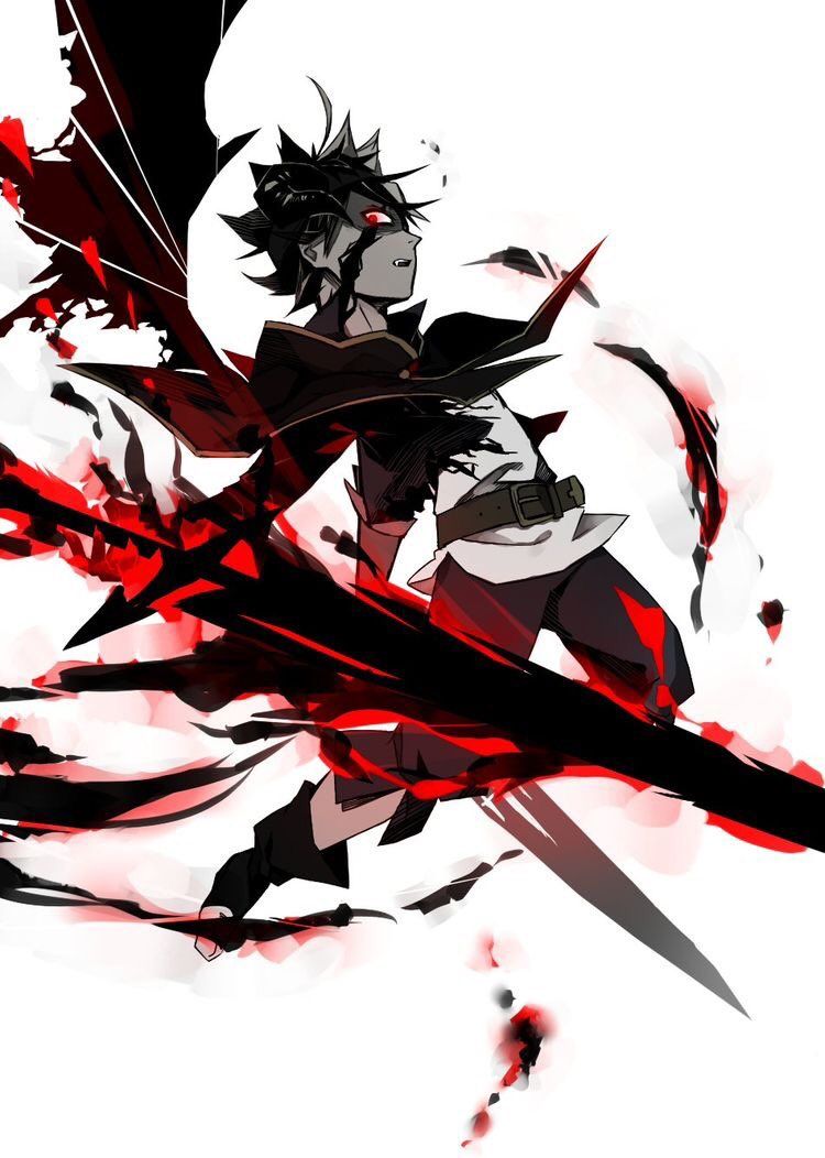 Fondo de pantalla de Black Clover 750x1052