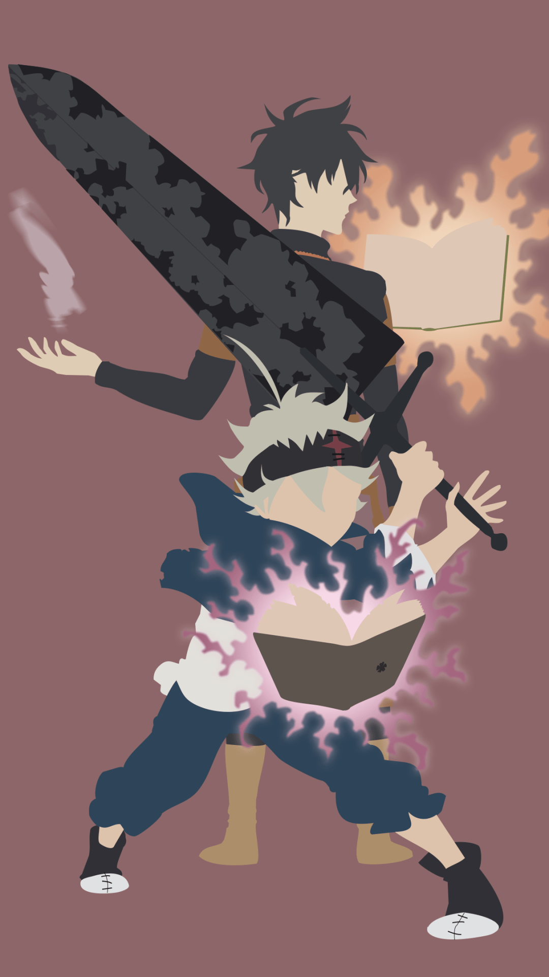 Fondo de pantalla de Black Clover 1080x1920