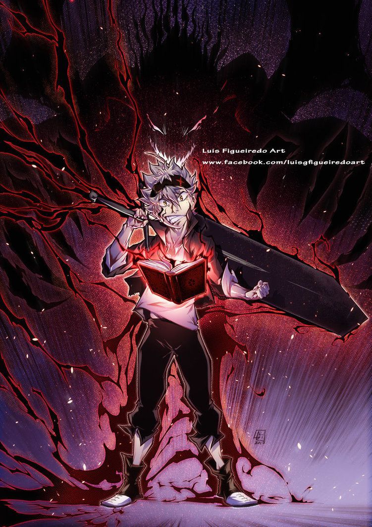 Fondo de pantalla de Black Clover 751x1063