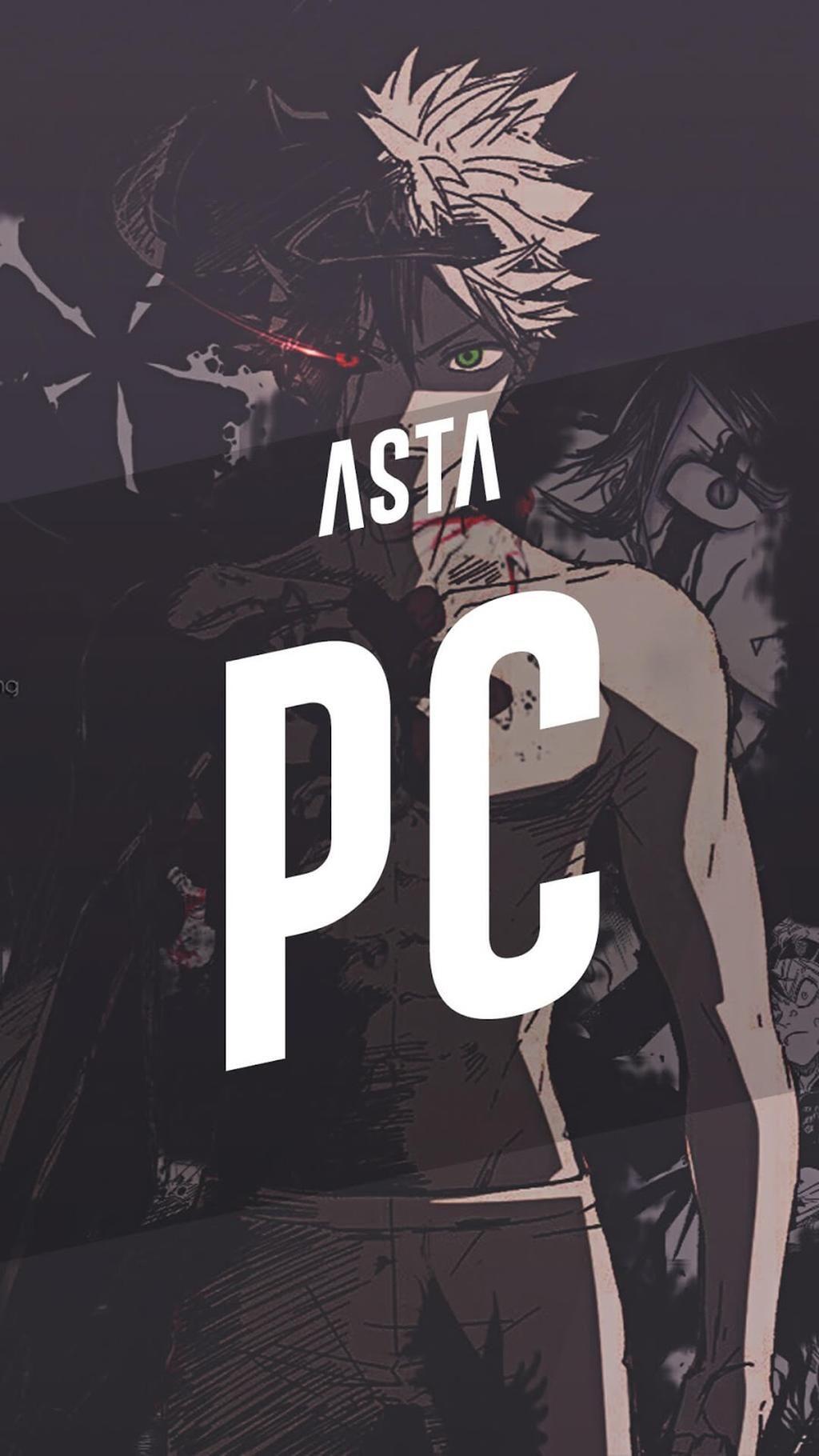 Fondo de pantalla de Black Clover 1024x1820