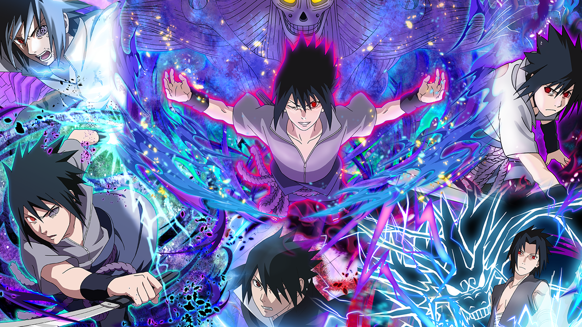 Fondo de pantalla de Sasuke Uchiha 1920x1080