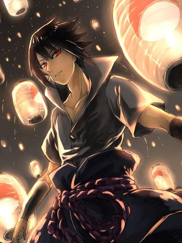 Fondo de pantalla de Sasuke Uchiha 768x1024