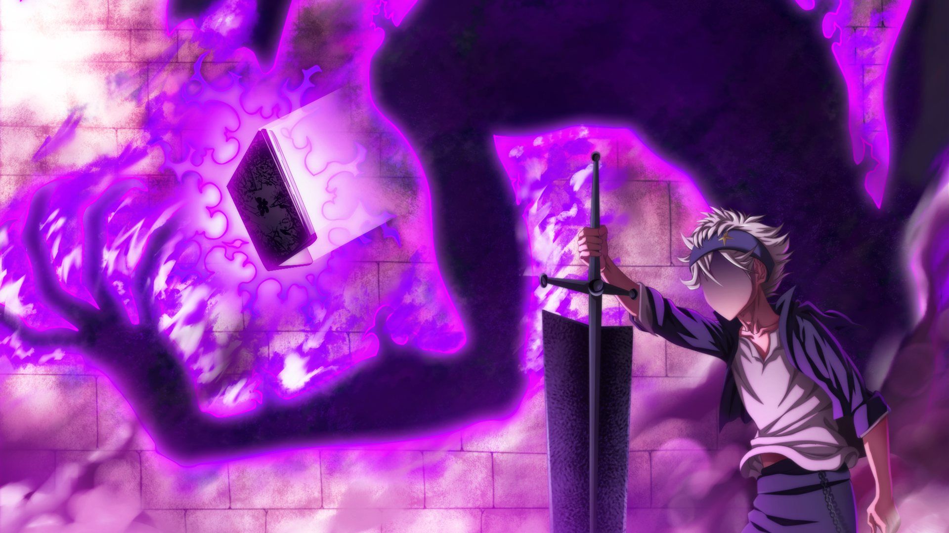 Fondo de pantalla de Black Clover 1920x1080