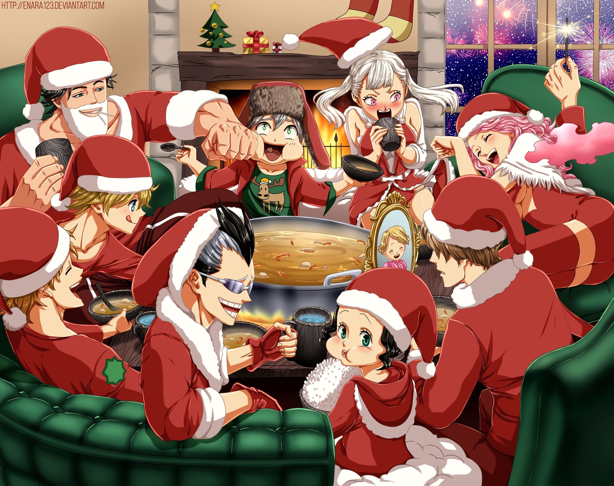 Fondo de pantalla de Black Clover 2150x1701