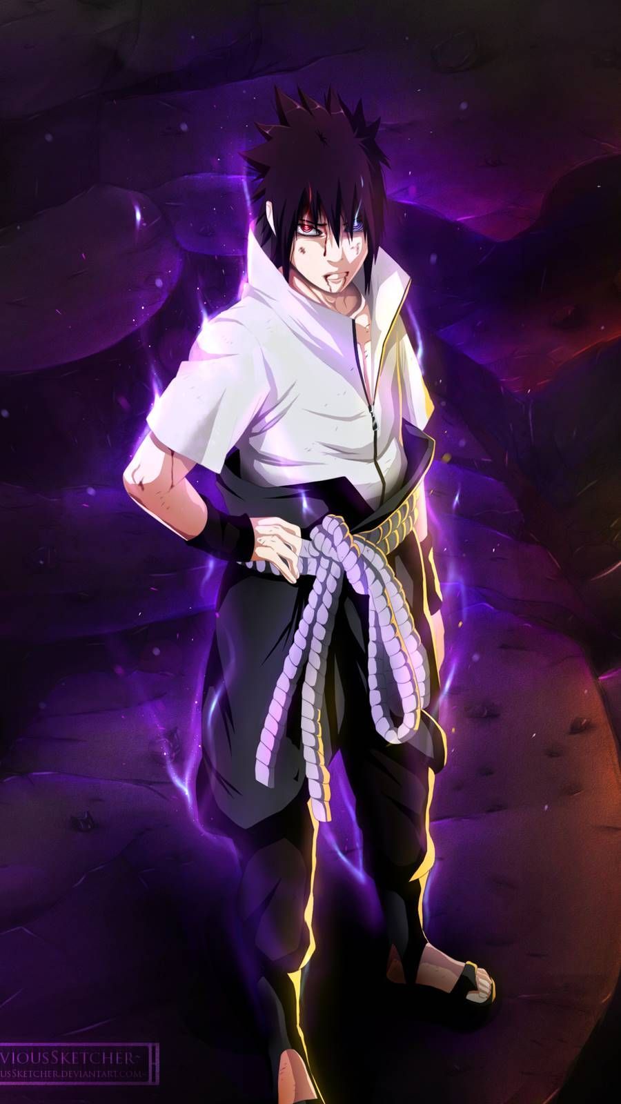 Fondo de pantalla de Sasuke Uchiha 900x1600