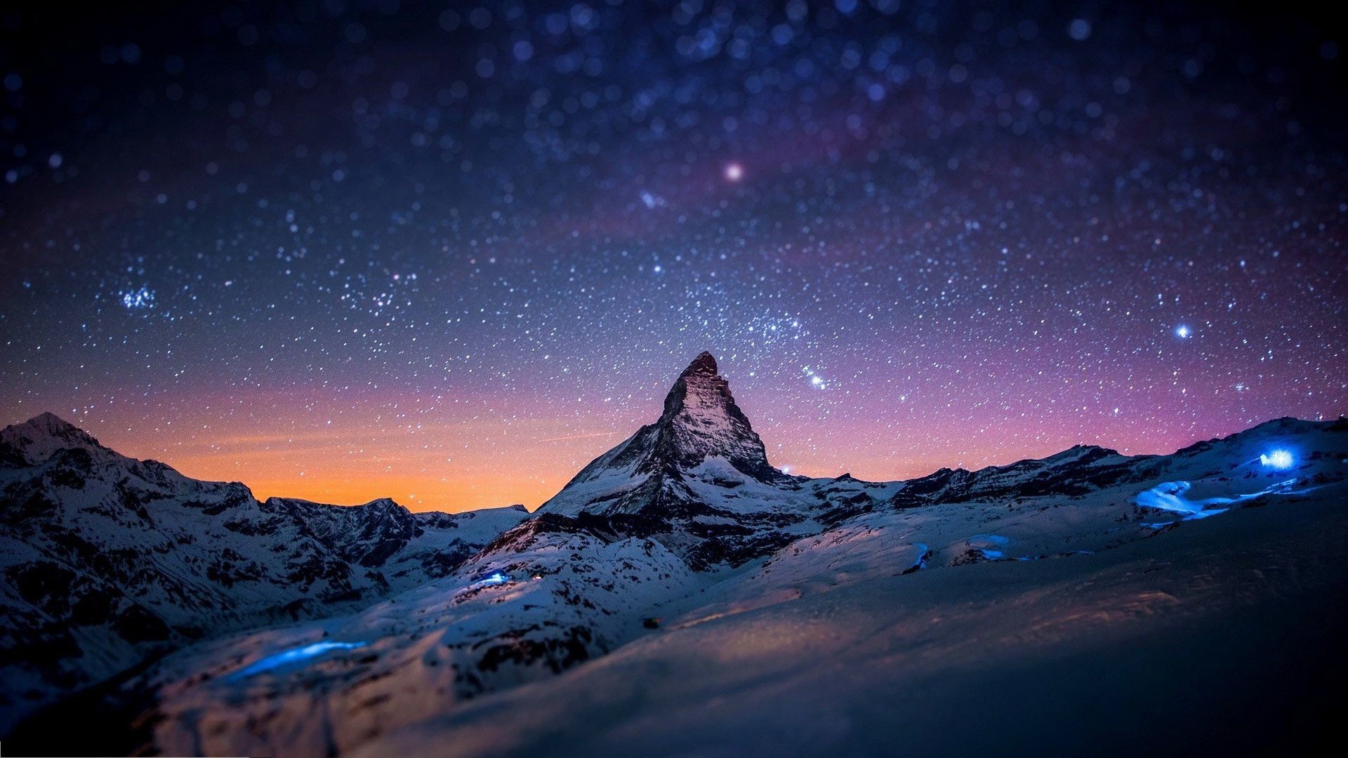 Mountain Night Wallpaper (más de 64 imágenes)