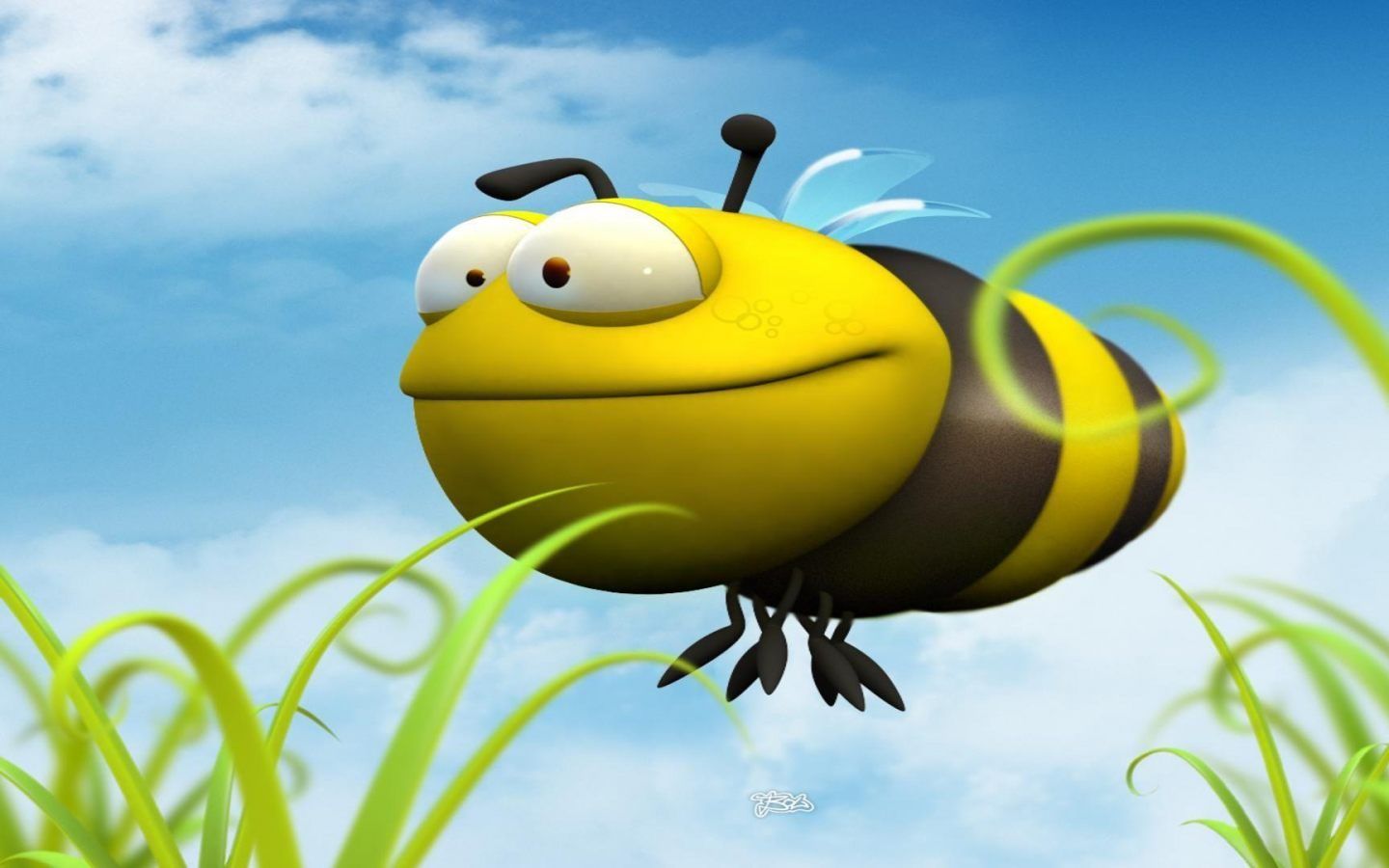 Fondo de pantalla de Abeja 1440x900