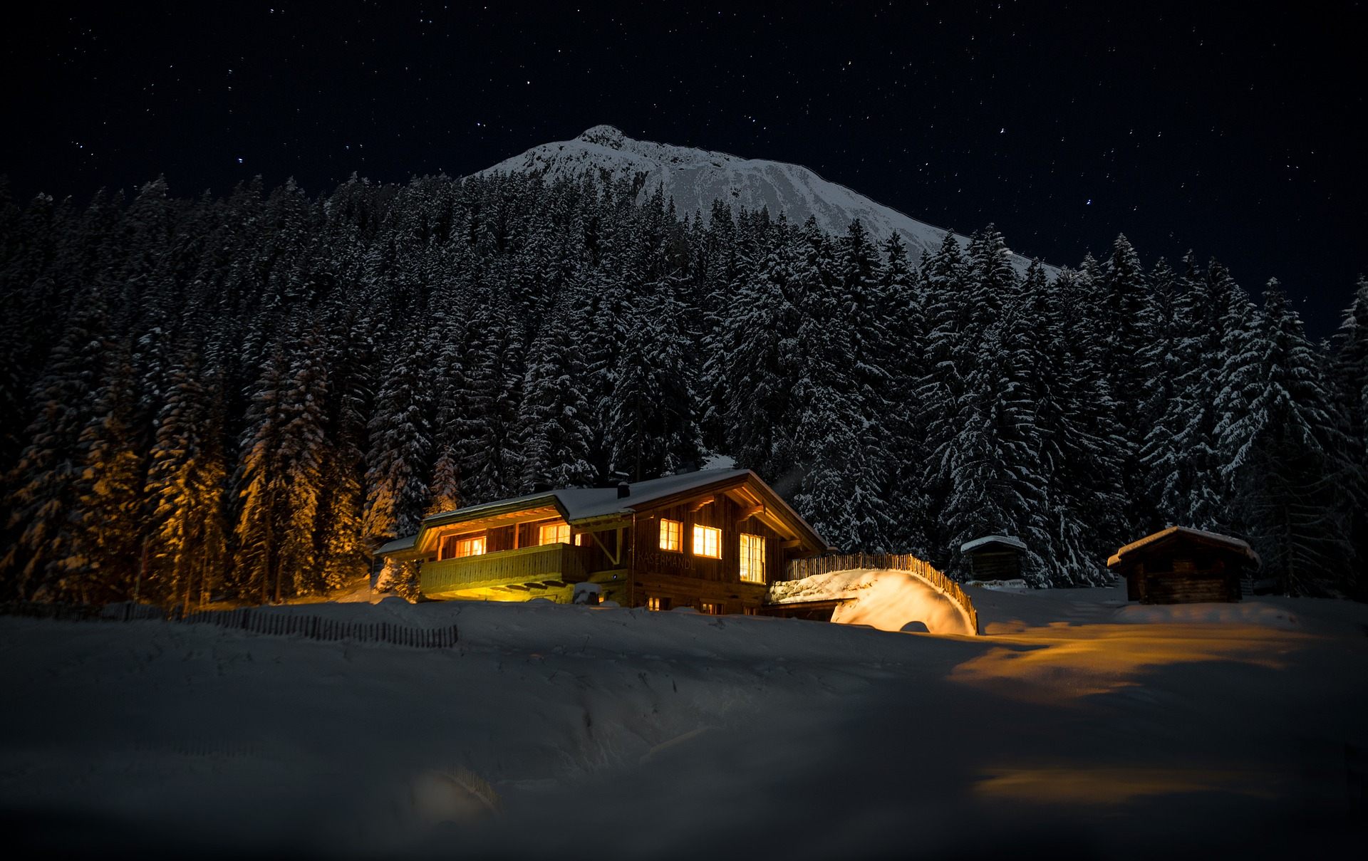 Winter Night Wallpapers