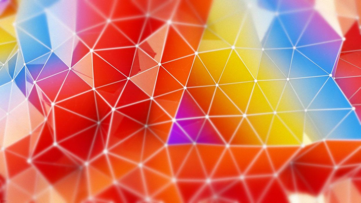 Fondo de pantalla de triangulo 1244x700