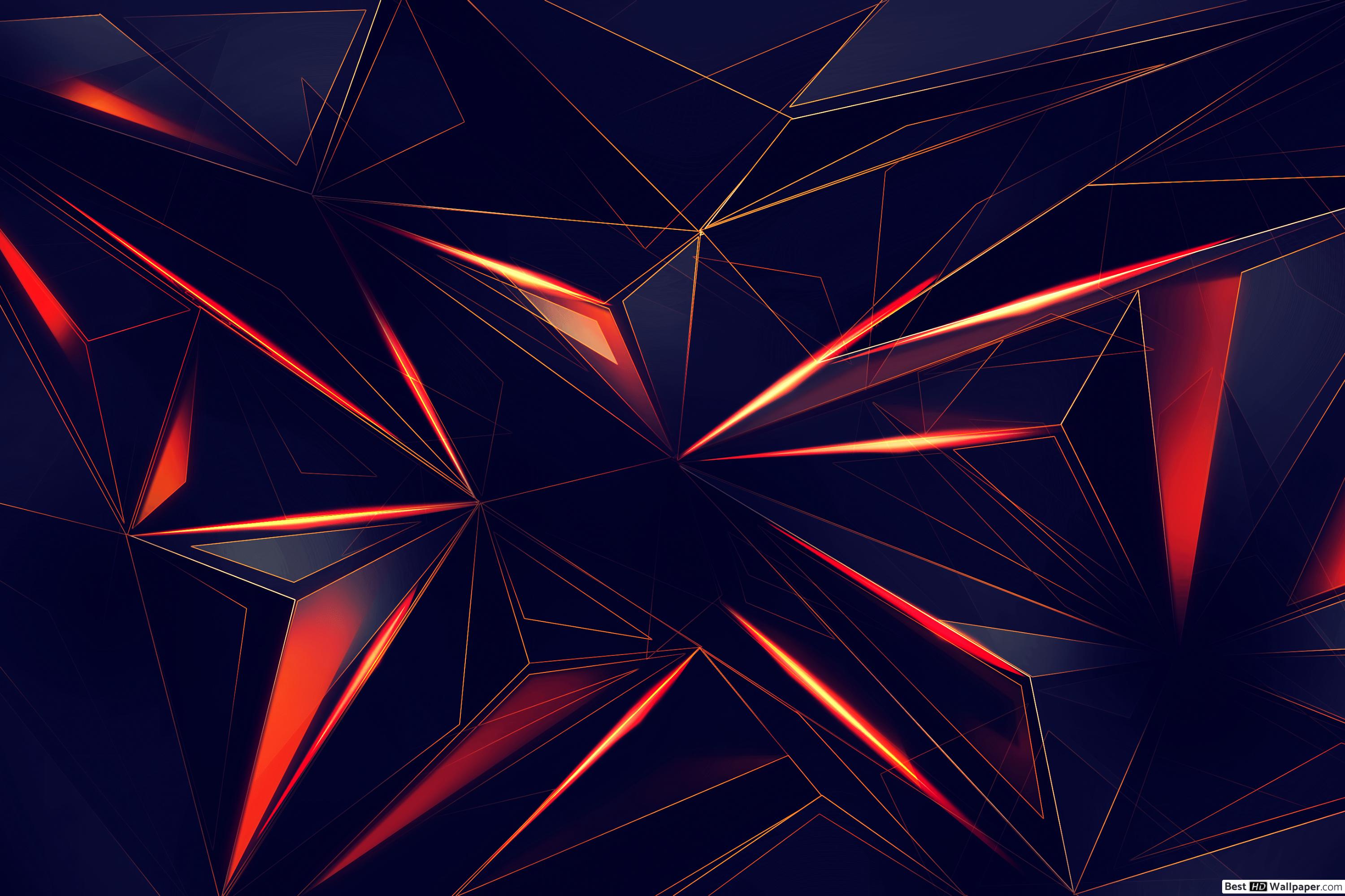 Fondo de pantalla de triangulo 3000x2000