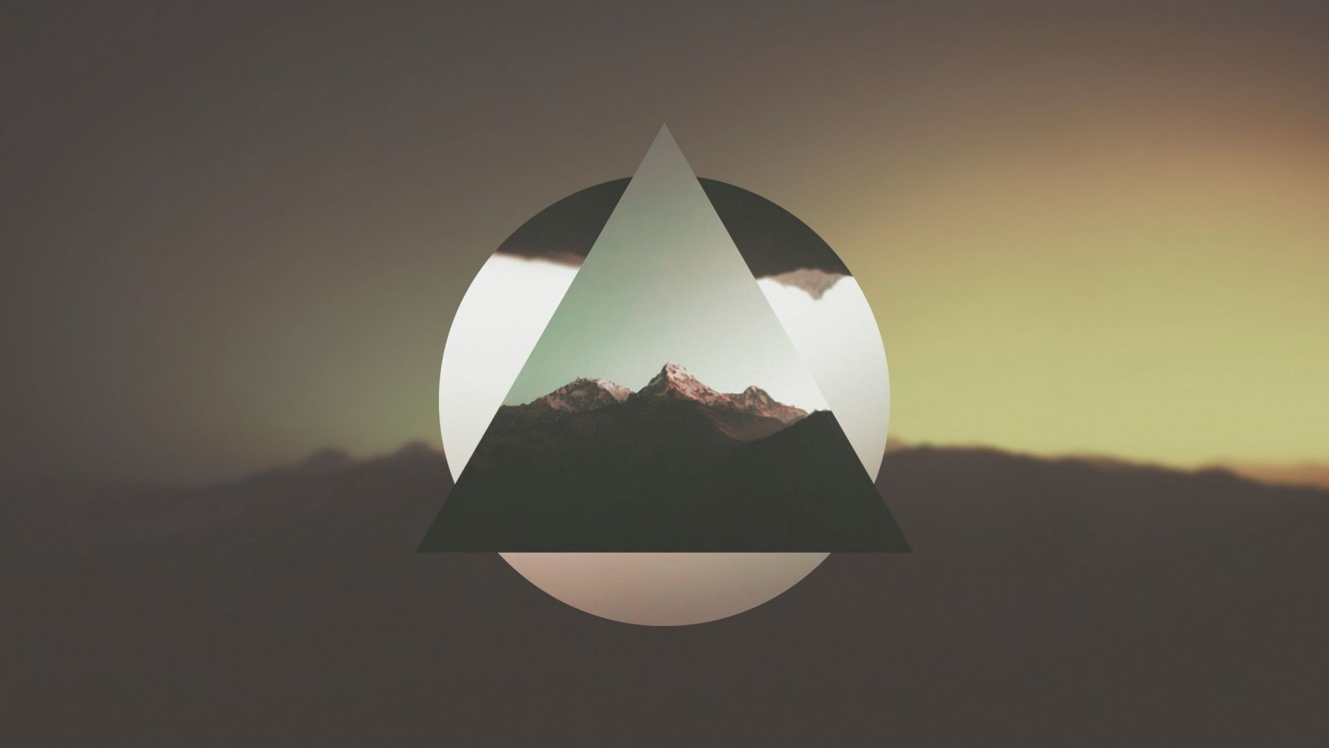 Fondo de pantalla de triangulo 1920x1080