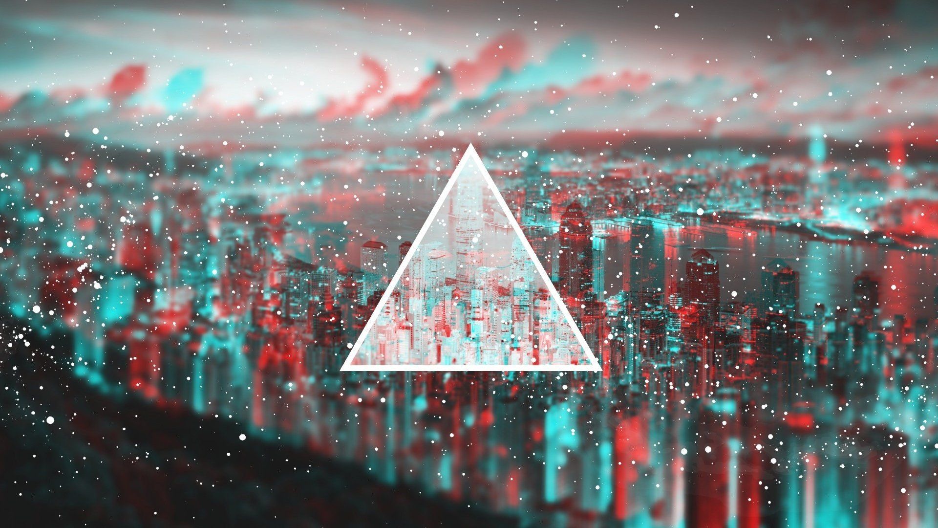 Fondo de pantalla de triangulo 1920x1080