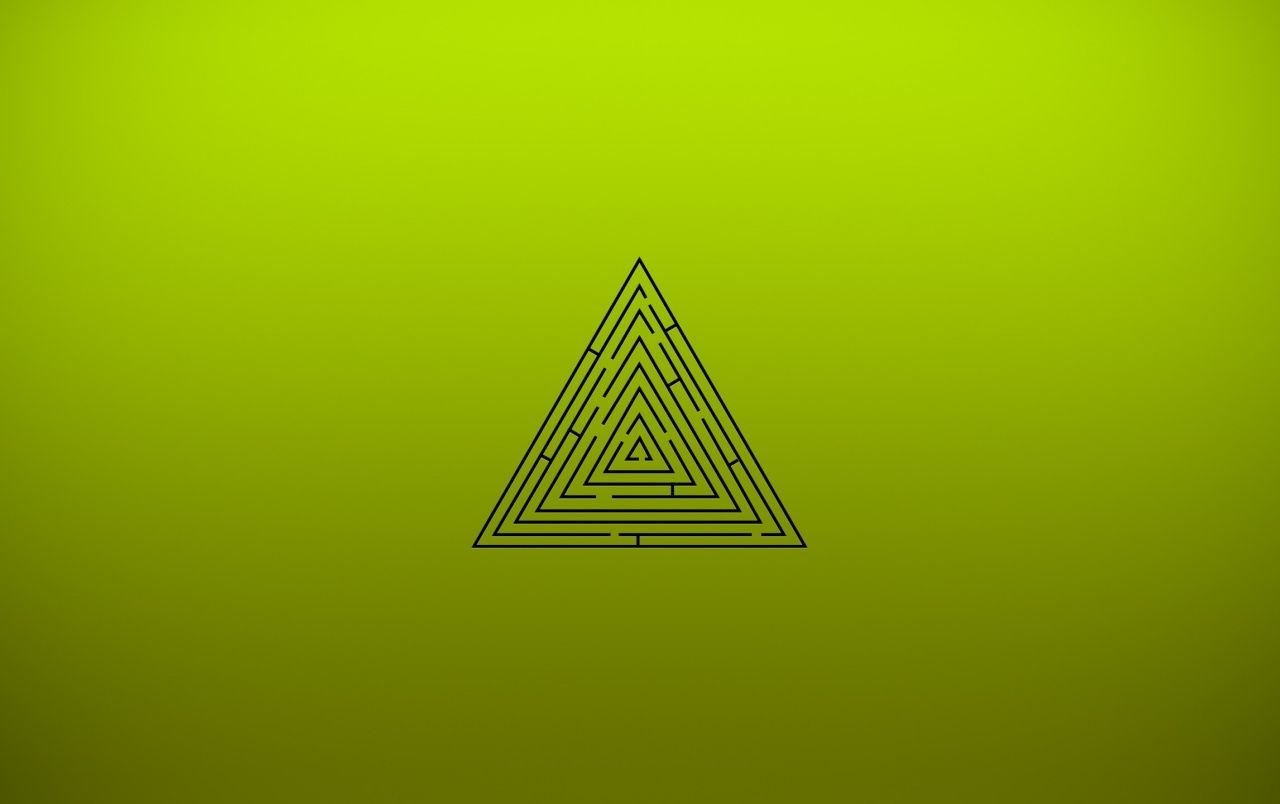 Fondo de pantalla de triangulo 1280x804
