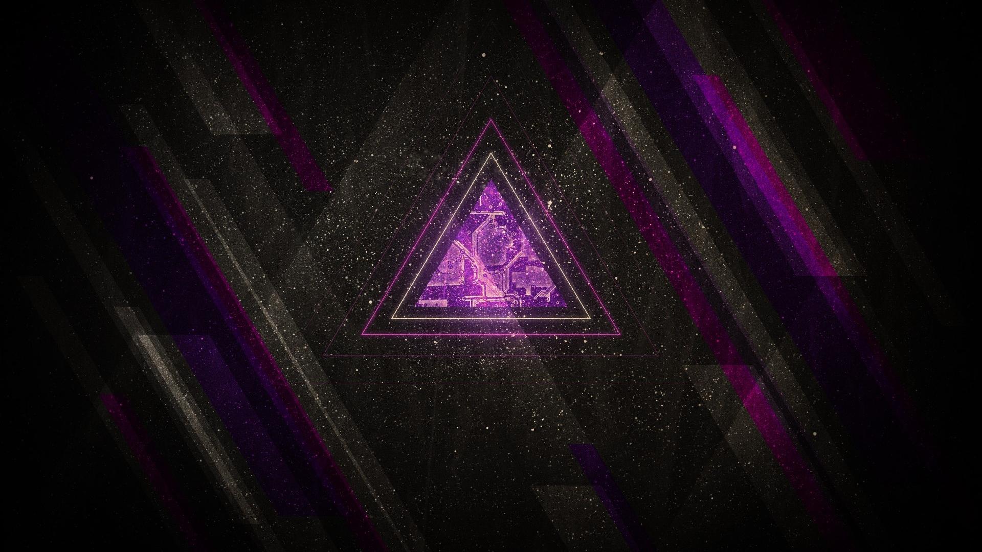 Fondo de pantalla de triangulo 1920x1080