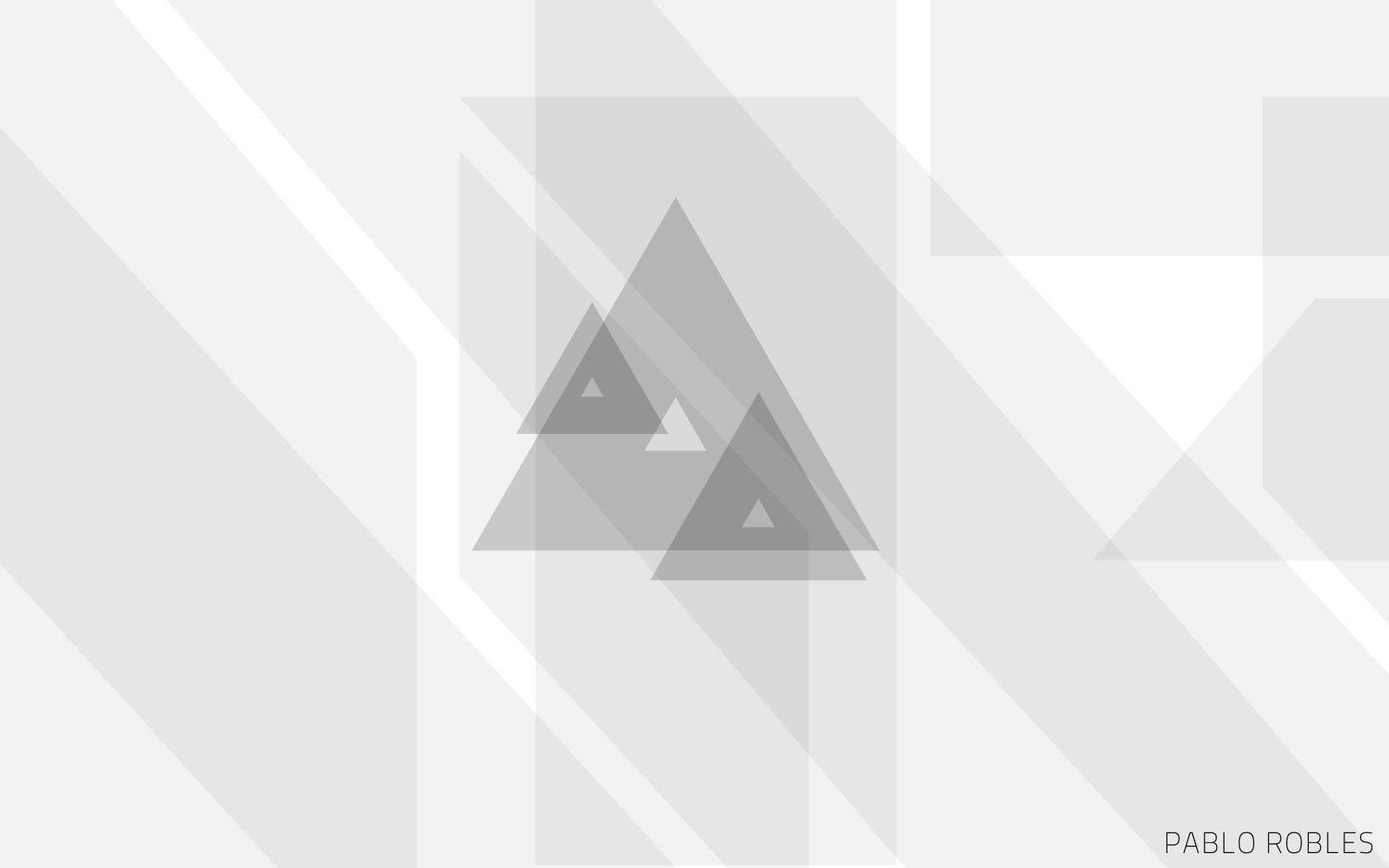 Fondo de pantalla de triangulo 1680x1050