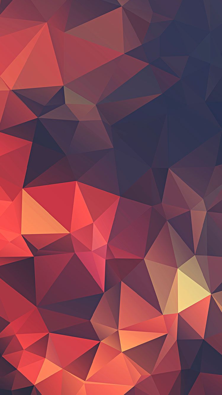Fondo de pantalla de triangulo 750x1334