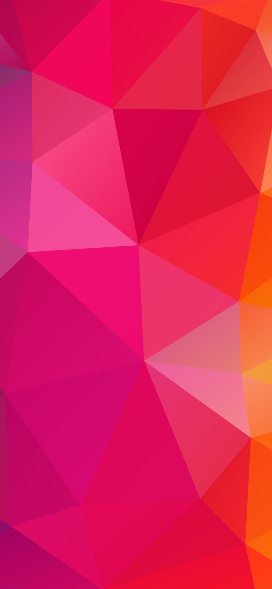 Fondo de pantalla de triangulo 1125x2436
