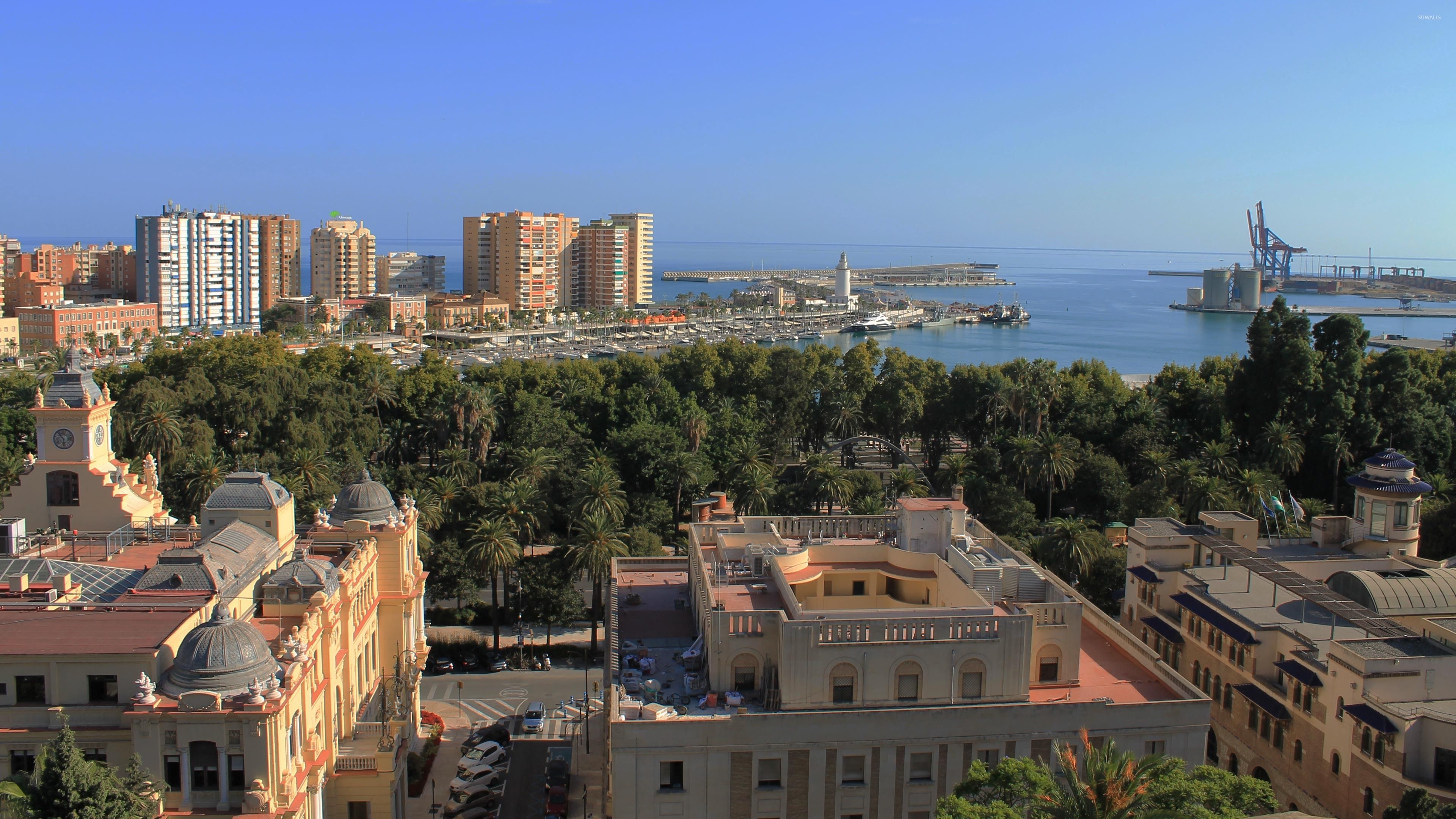 Fondo de pantalla de Málaga 3840x2160