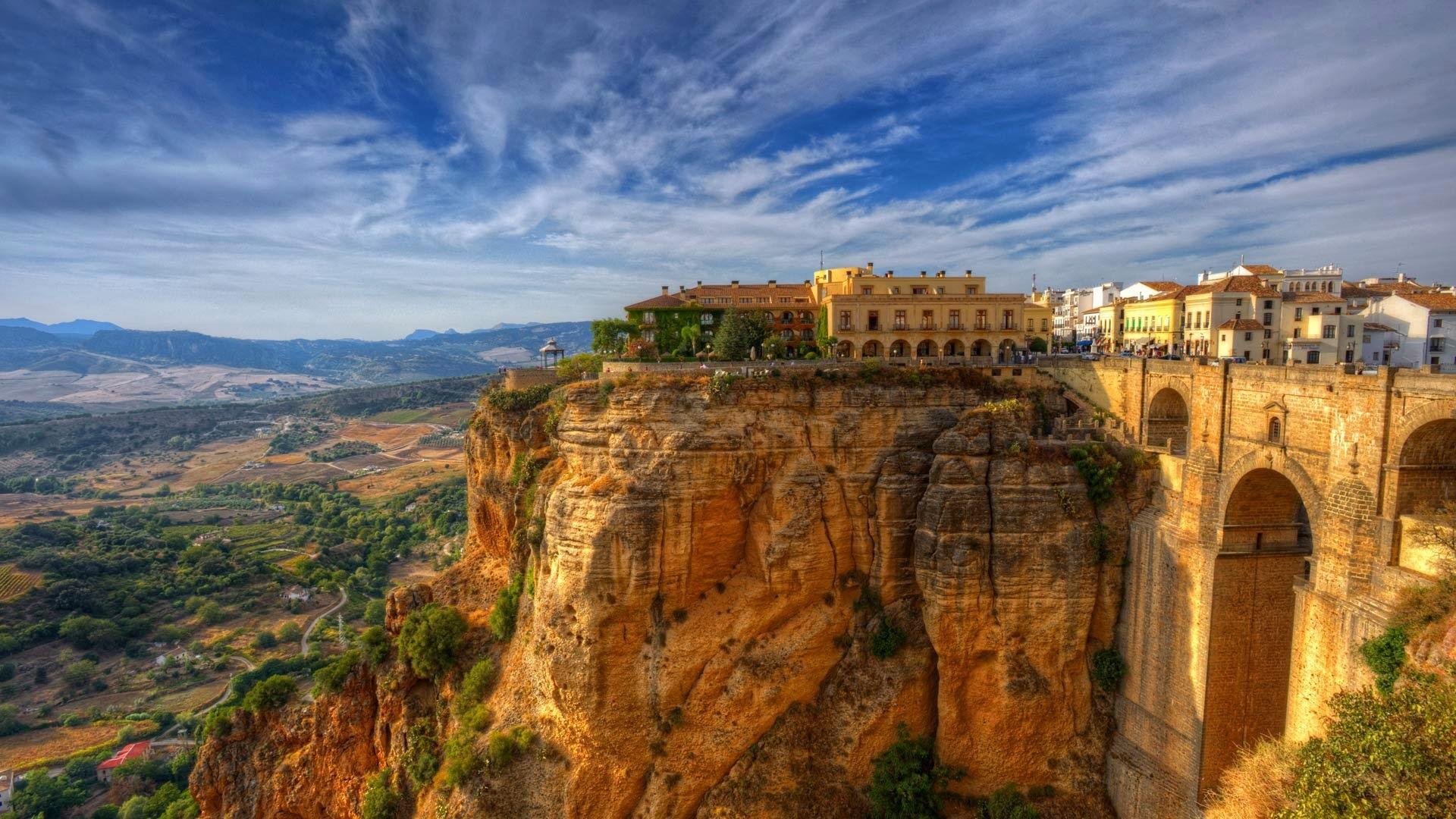 Fondo de pantalla de Málaga 1920x1080