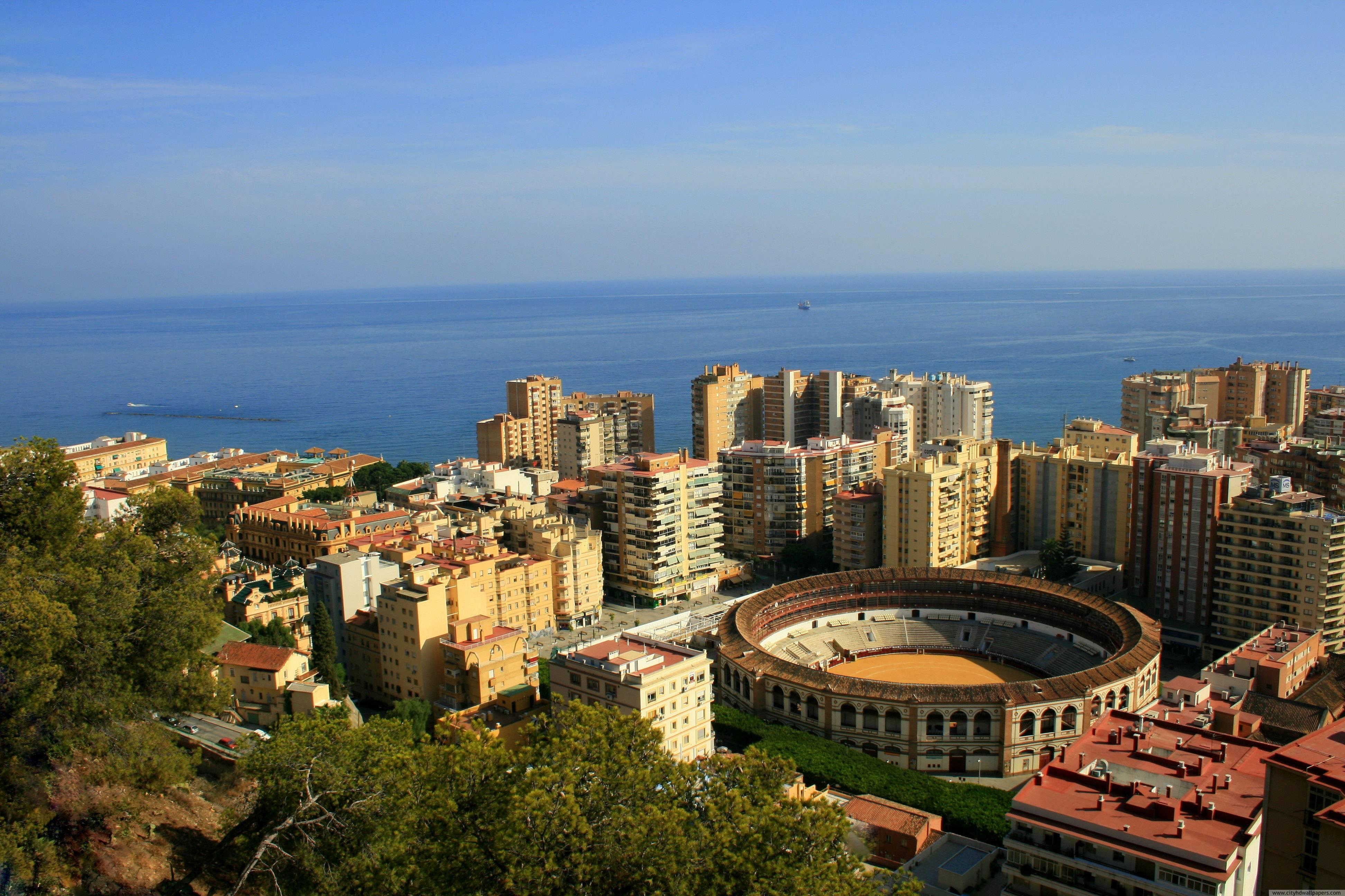 Fondo de pantalla de Málaga 3888x2592