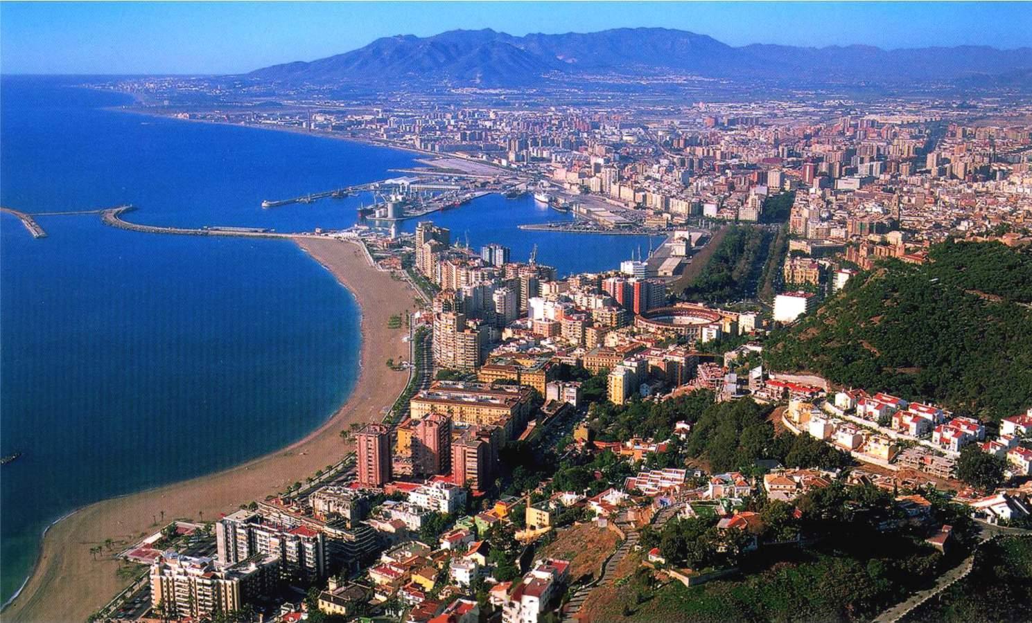 Fondo de pantalla de Málaga 1489x900