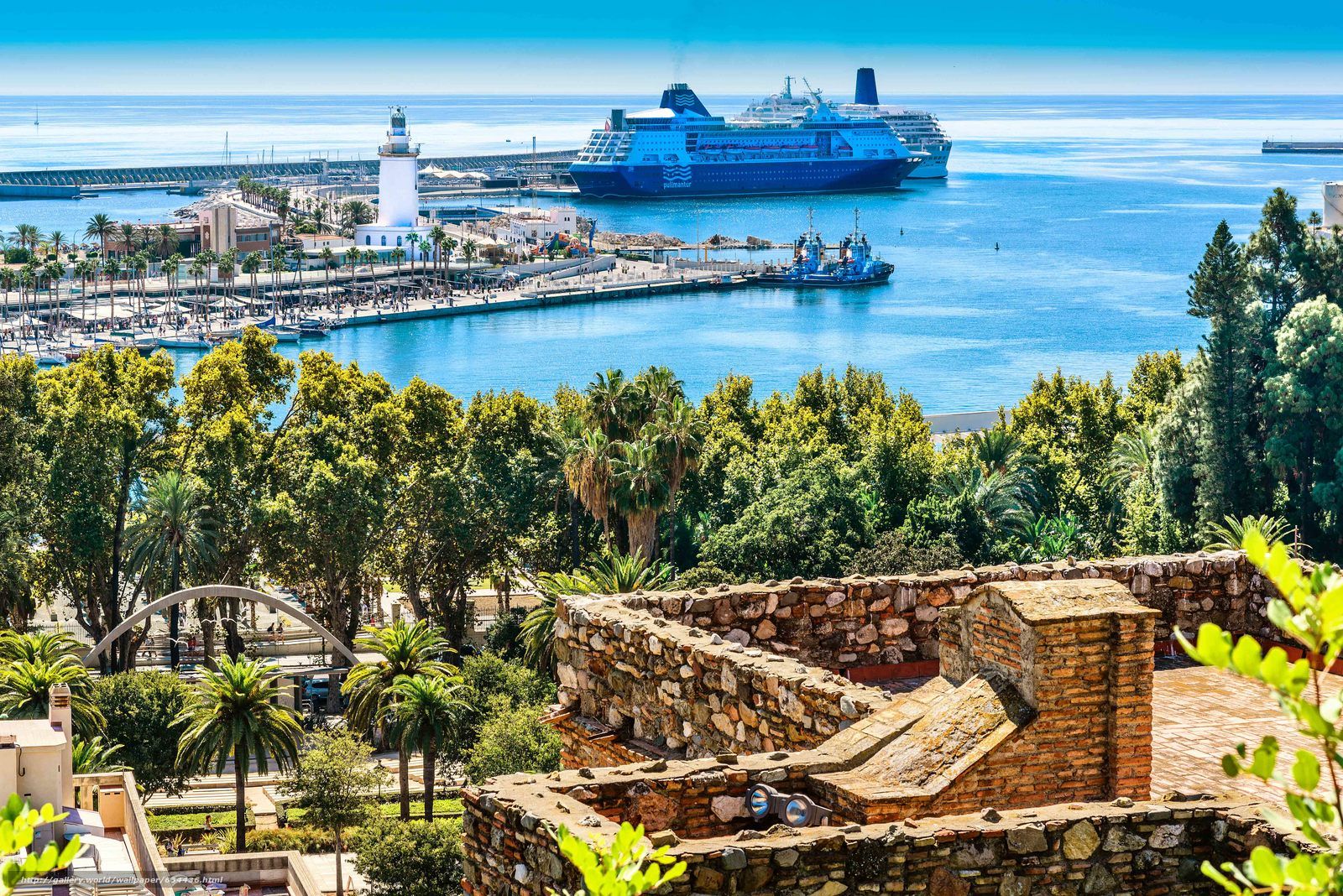 Fondo de pantalla de Málaga 1600x1068