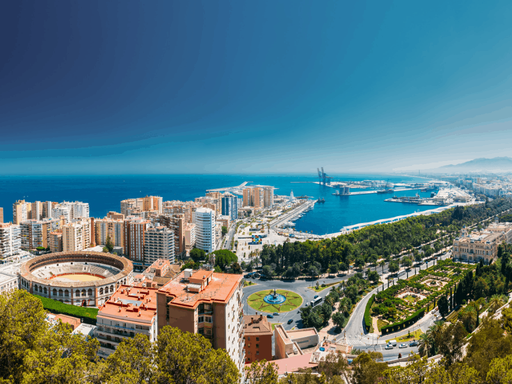 Fondo de pantalla de Málaga 1024x768