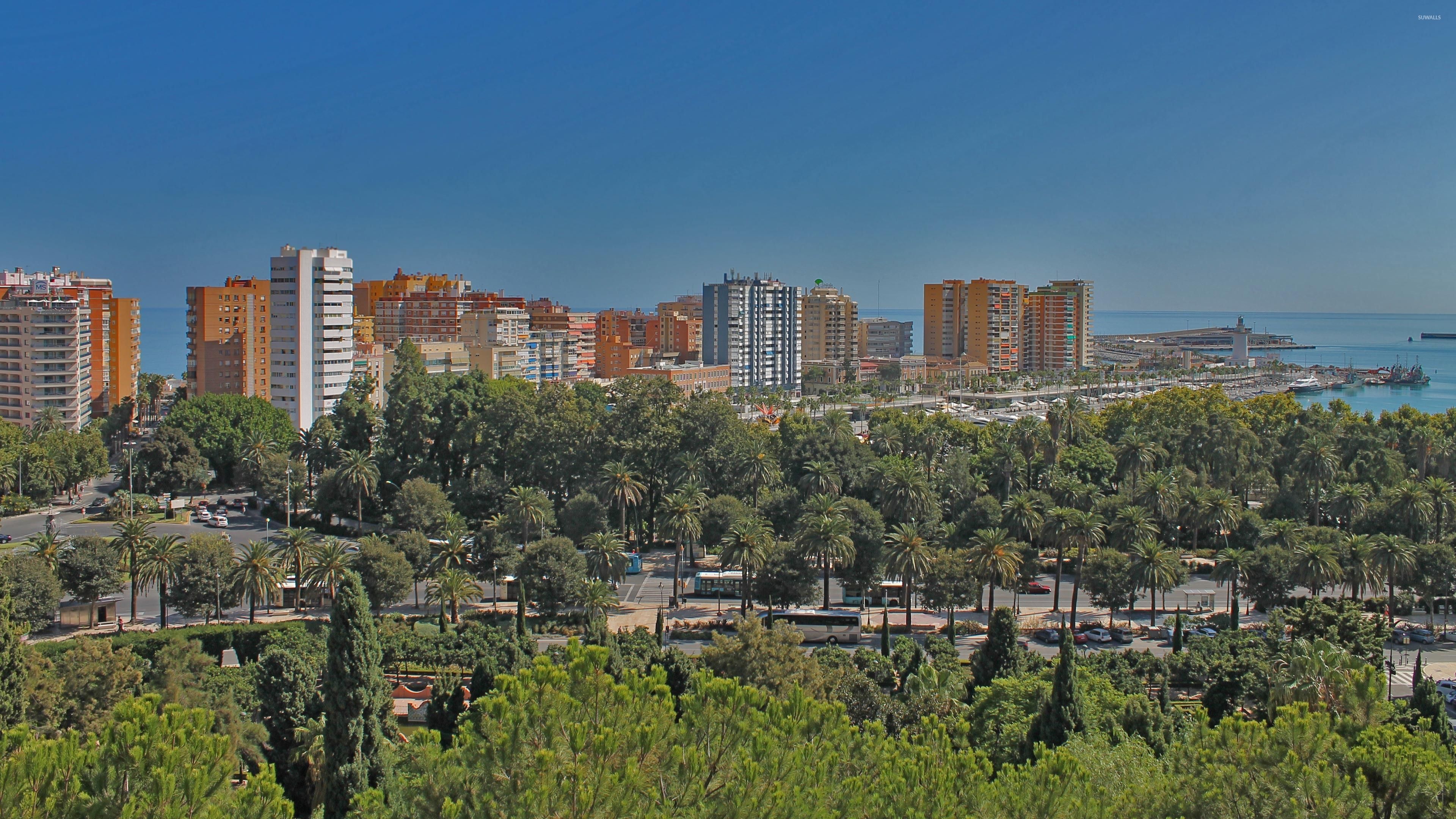 Fondo de pantalla de Málaga 3840x2160