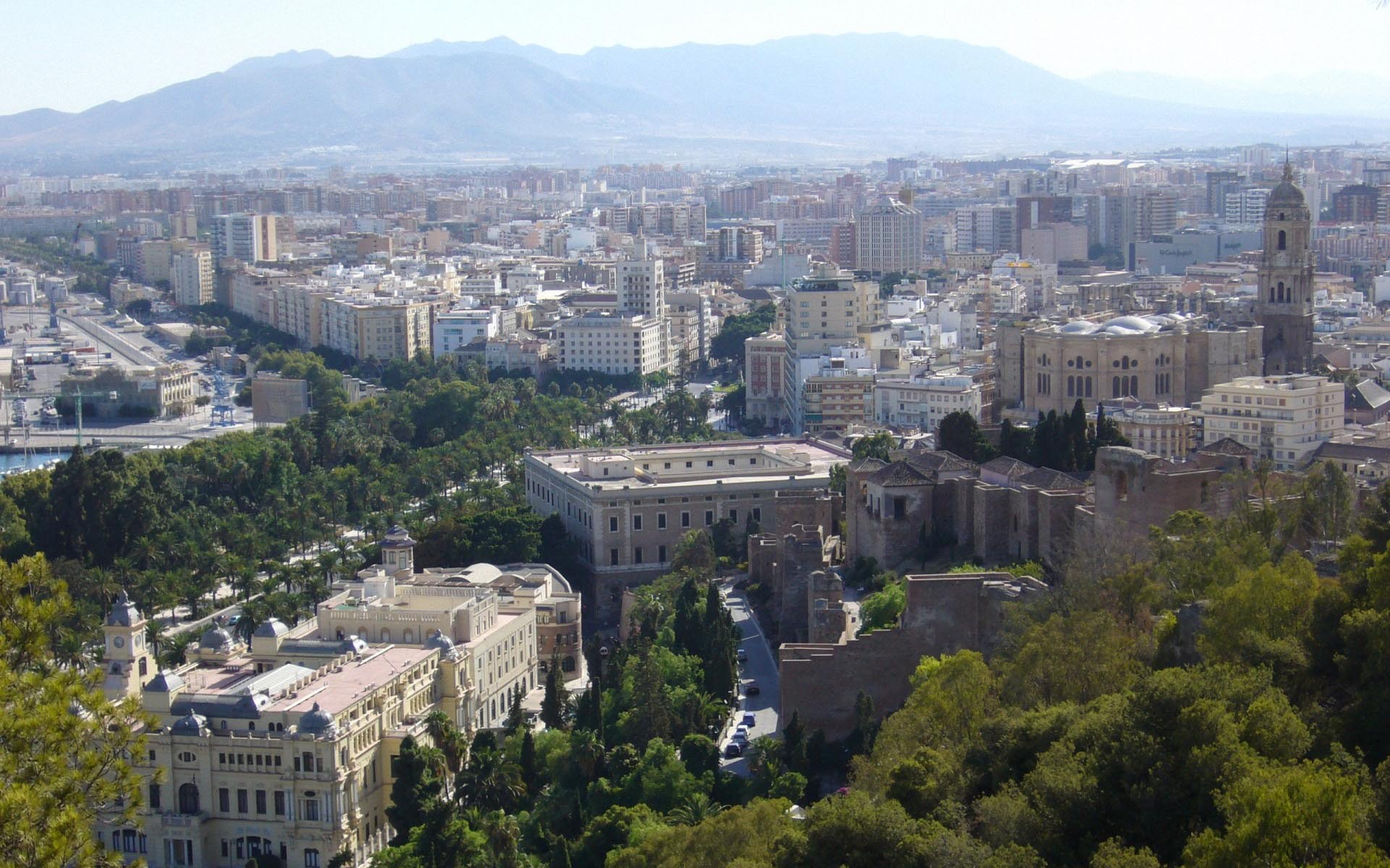 Fondo de pantalla de Málaga 1920x1200