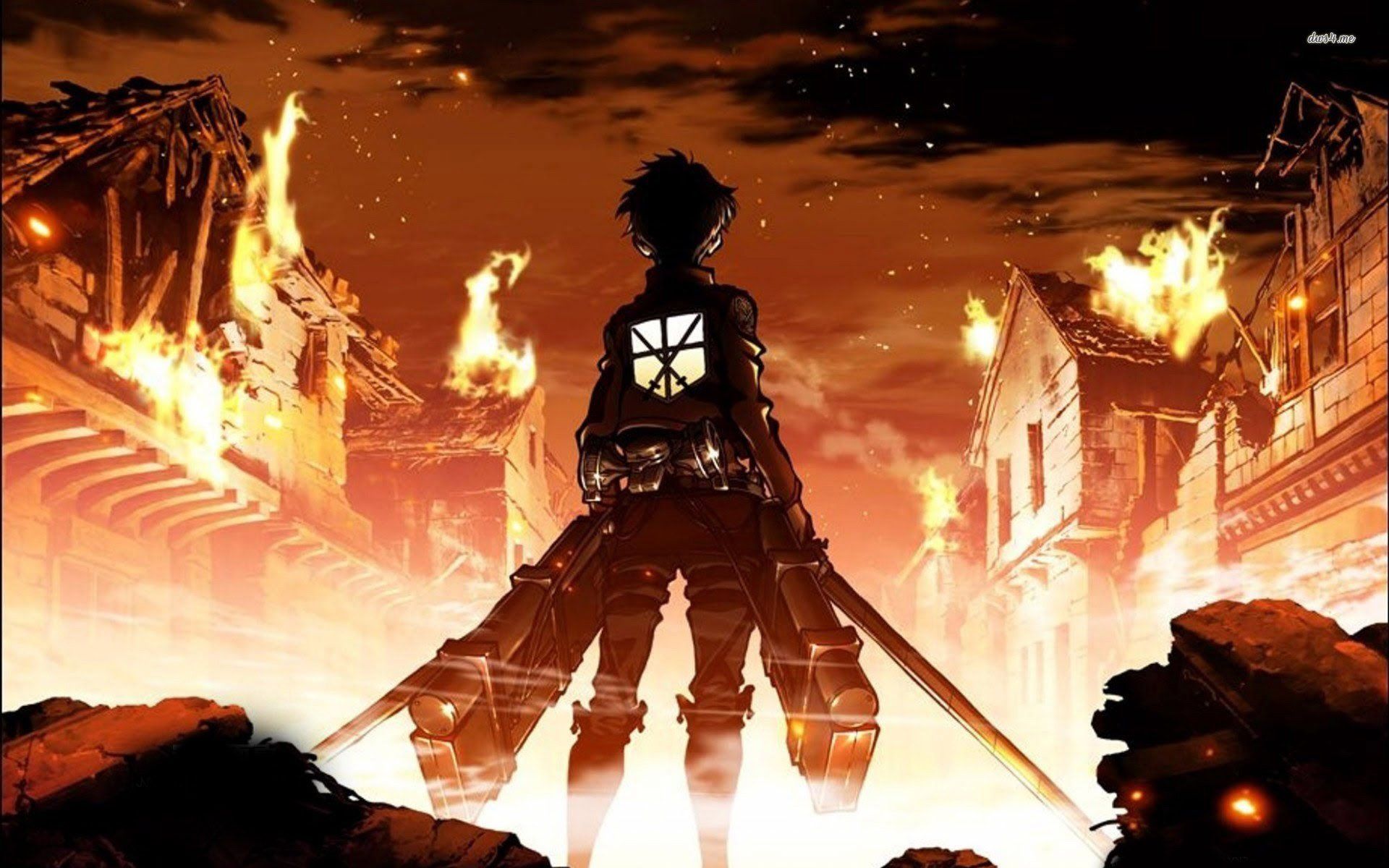 Fondo de pantalla de Attack on Titan 1920x1200