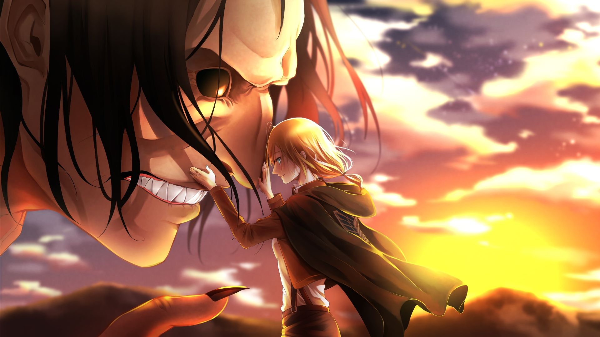 Fondo de pantalla de Attack on Titan 1920x1080