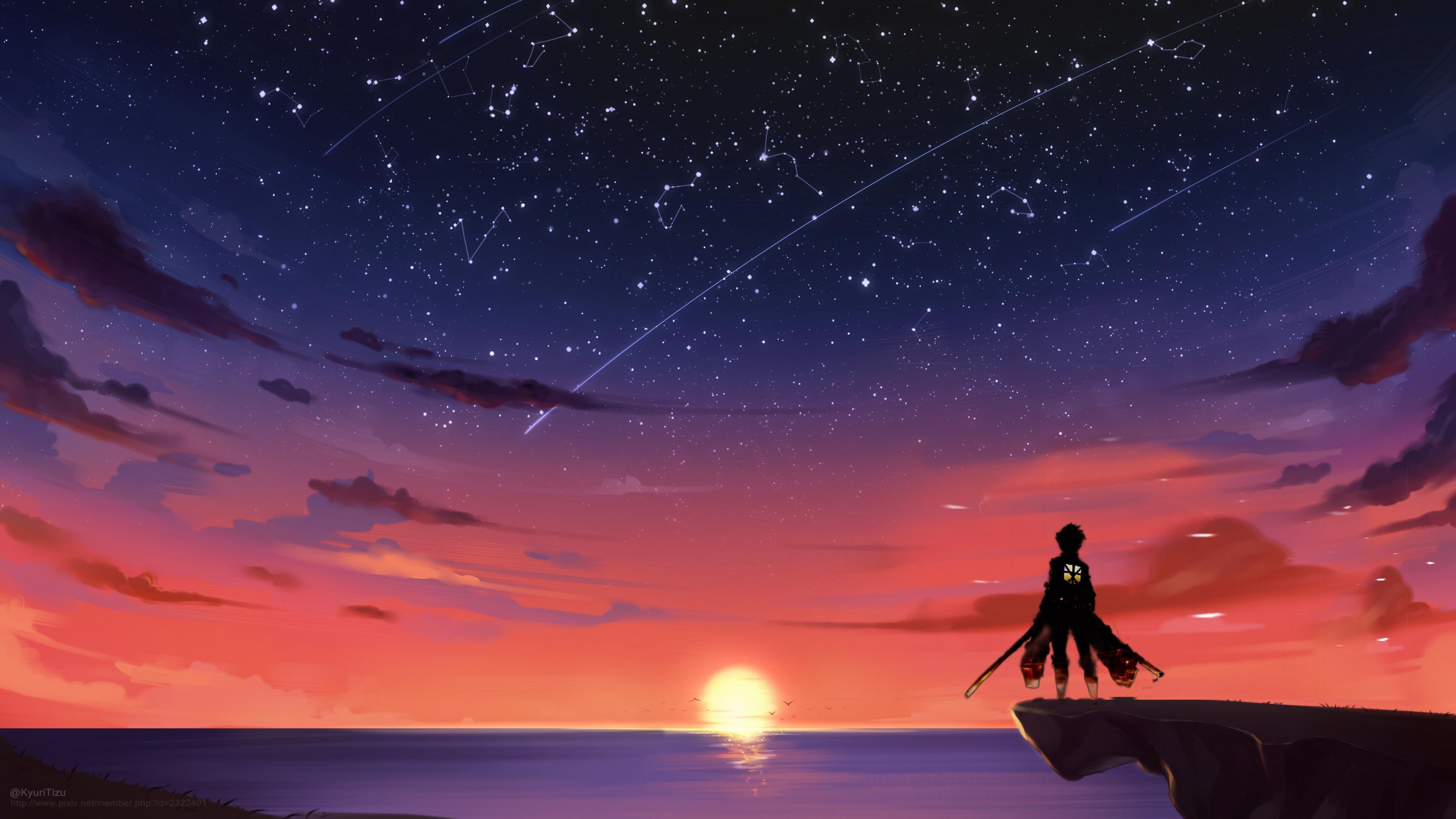 Fondo de pantalla de Attack on Titan 3052x1717