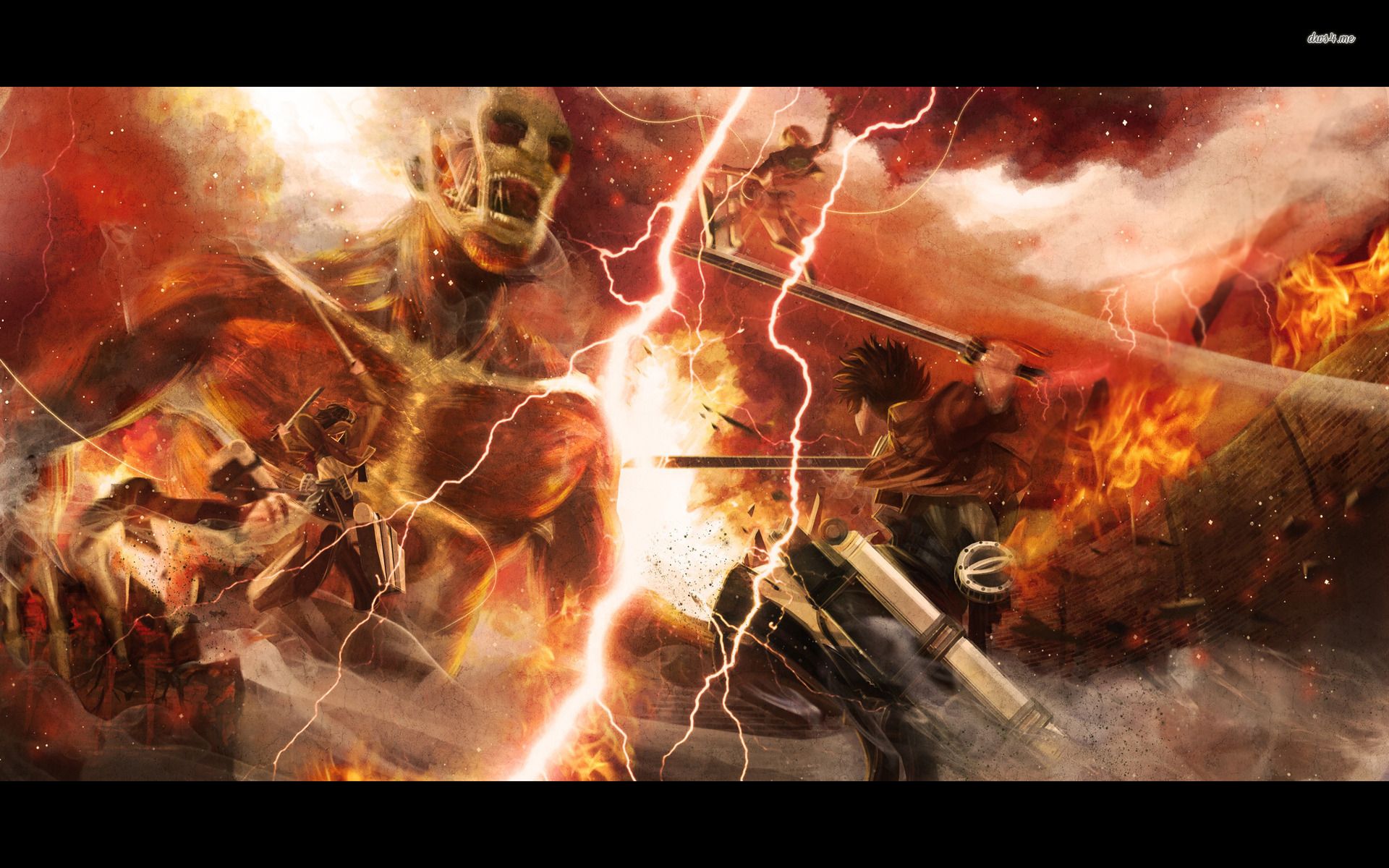Fondo de pantalla de Attack on Titan 1920x1200