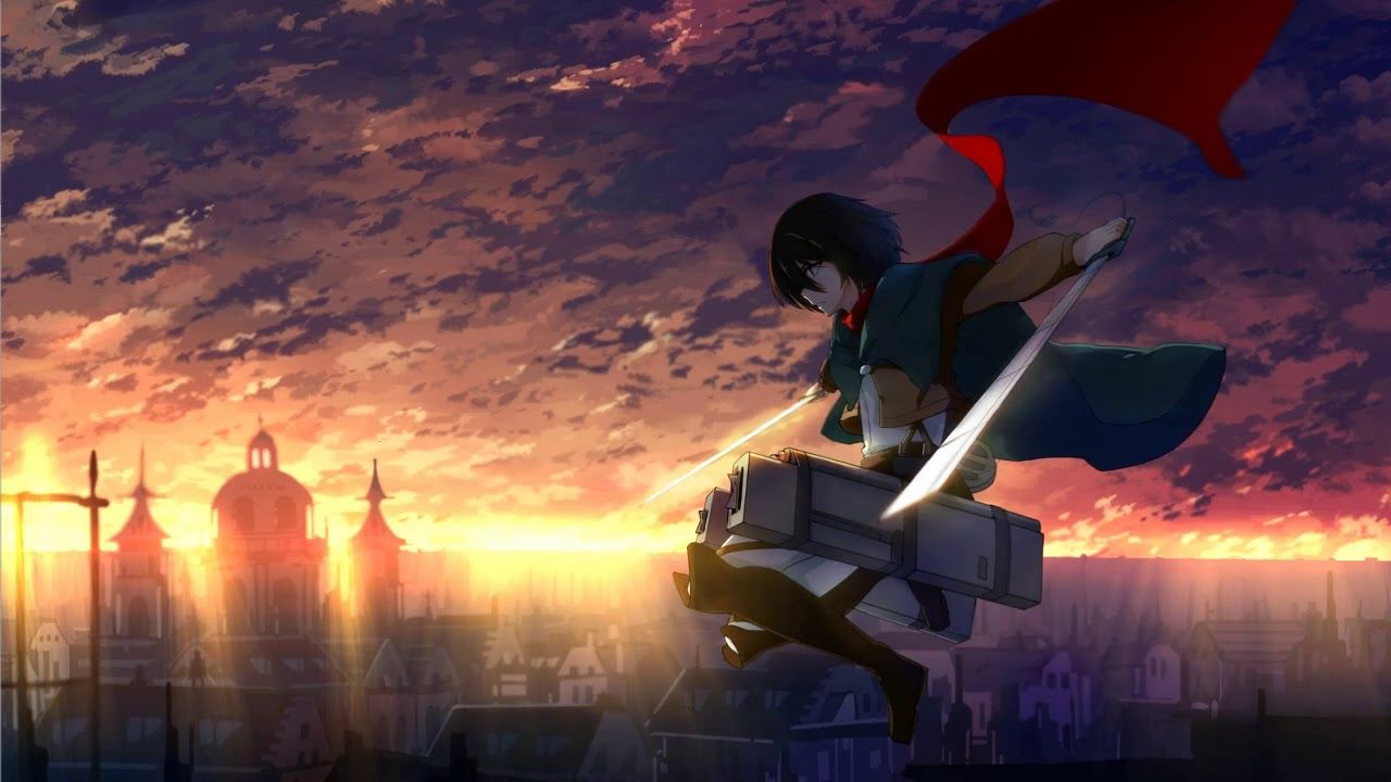 Fondo de pantalla de Attack on Titan 1280x720