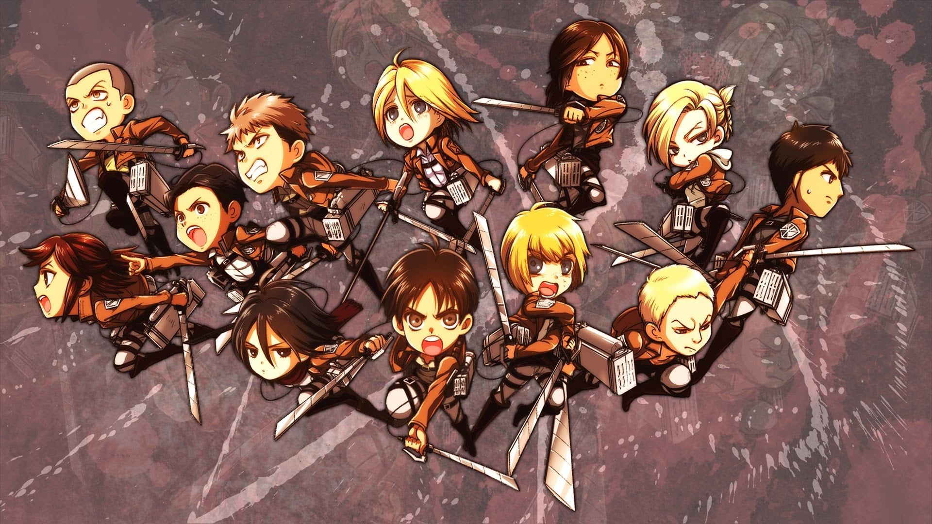 Fondo de pantalla de Attack on Titan 1920x1080