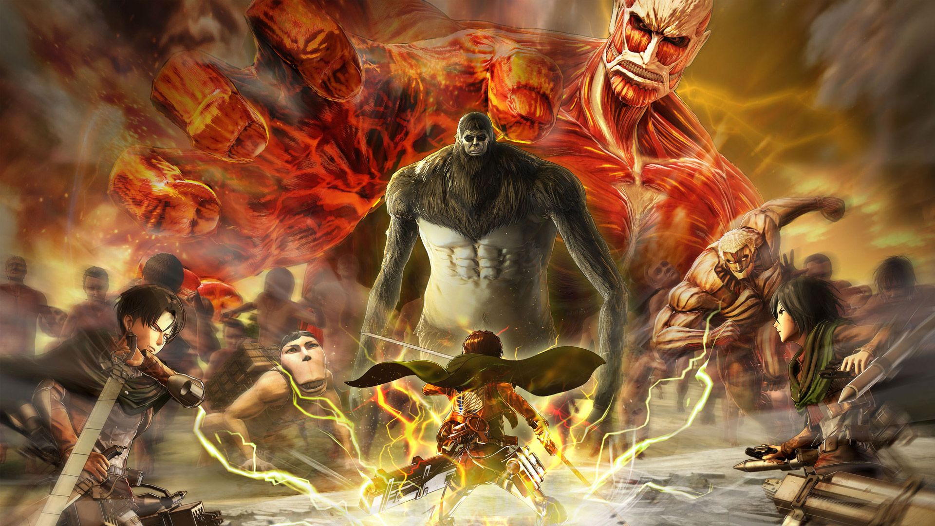 Fondo de pantalla de Attack on Titan 1920x1080