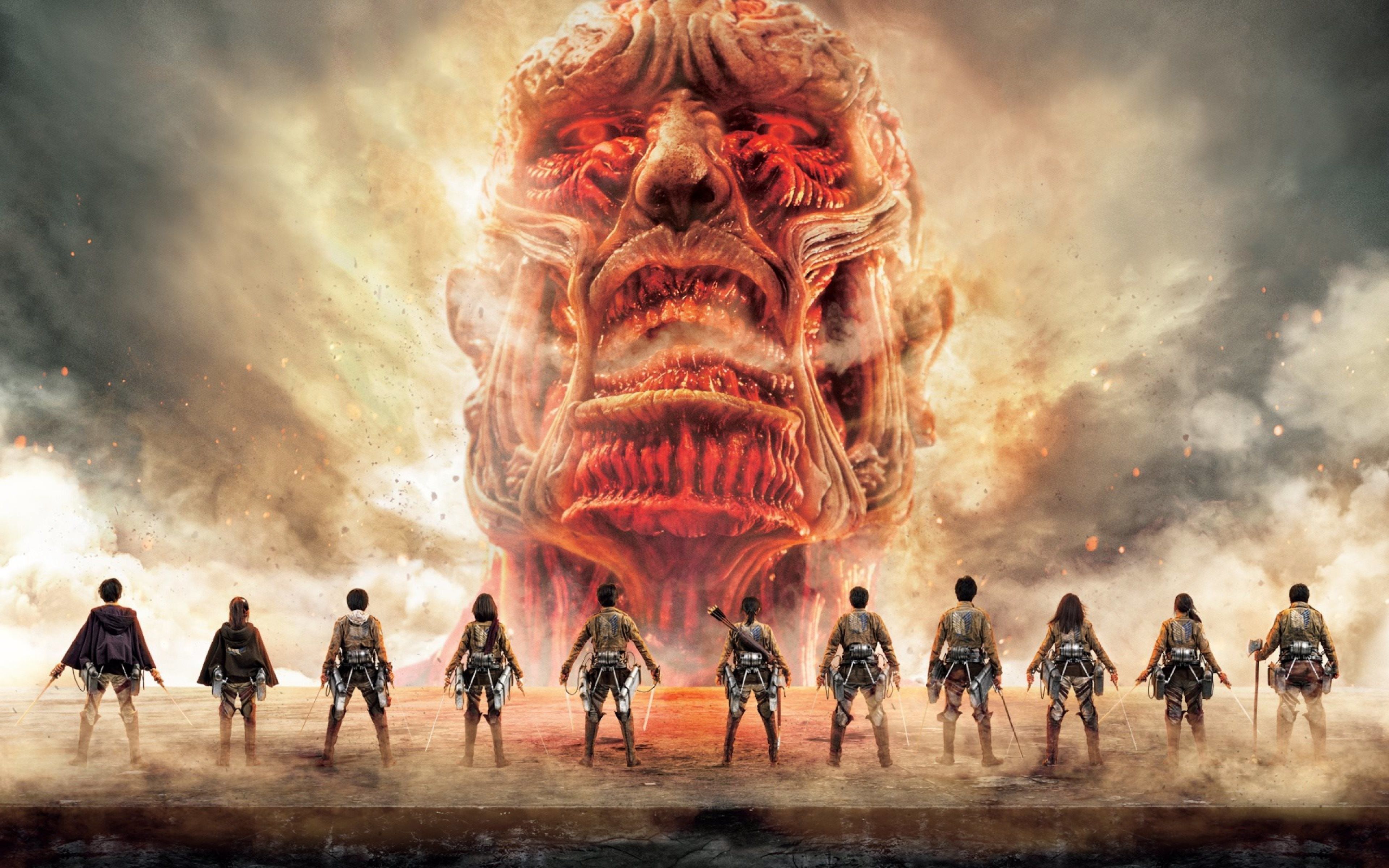 Fondo de pantalla de Attack on Titan 3840x2400