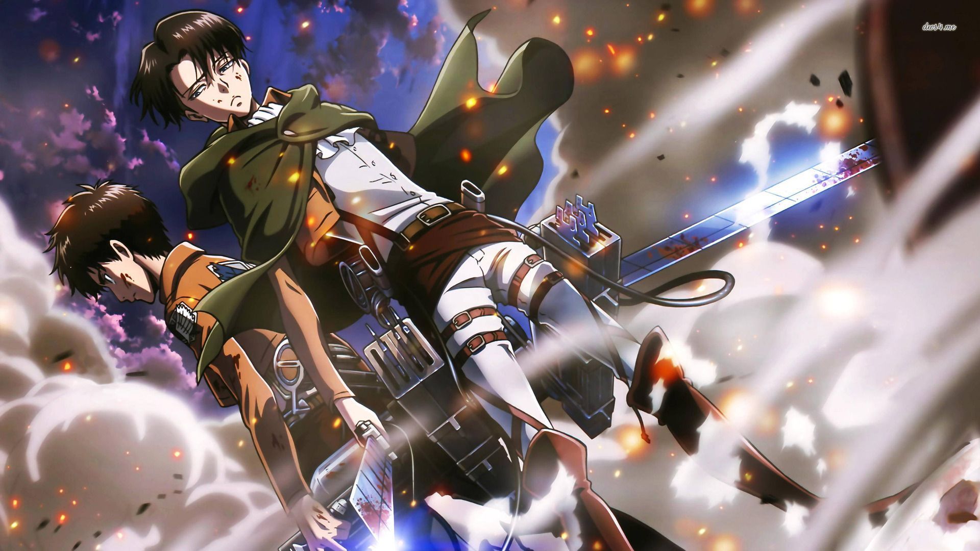 Fondo de pantalla de Attack on Titan 1920x1080