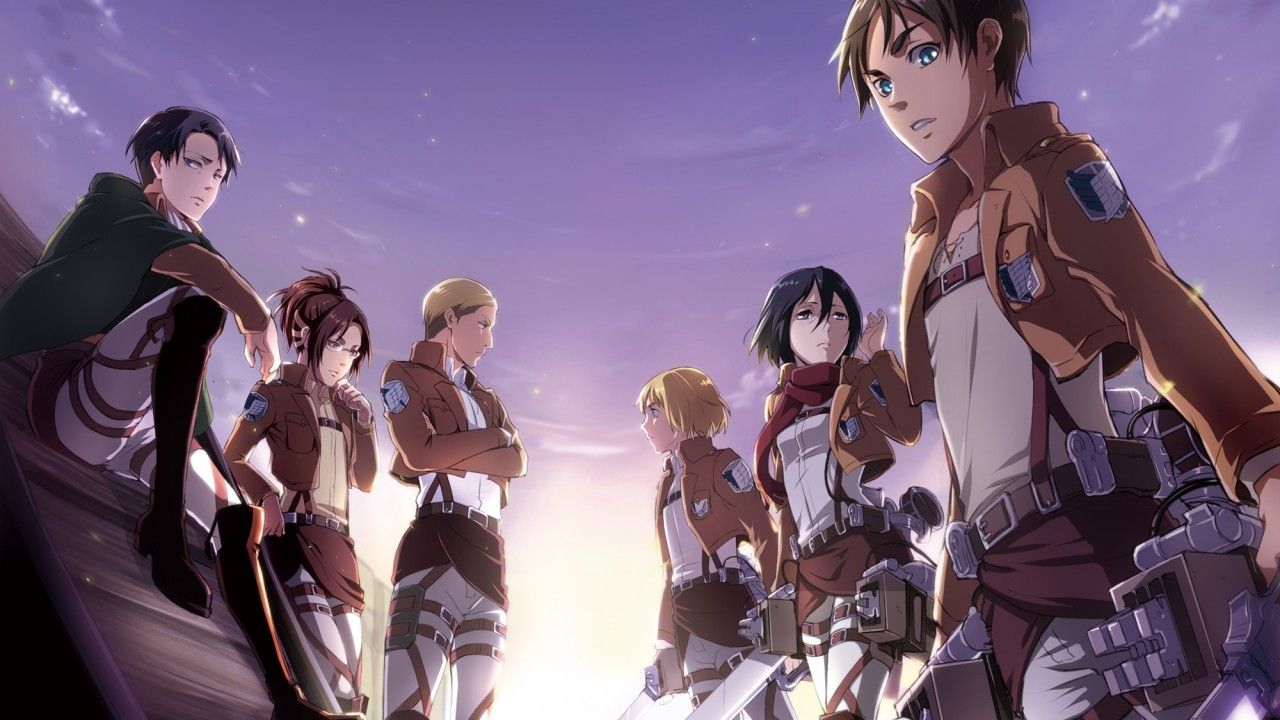 Fondo de pantalla de Attack on Titan 1280x720