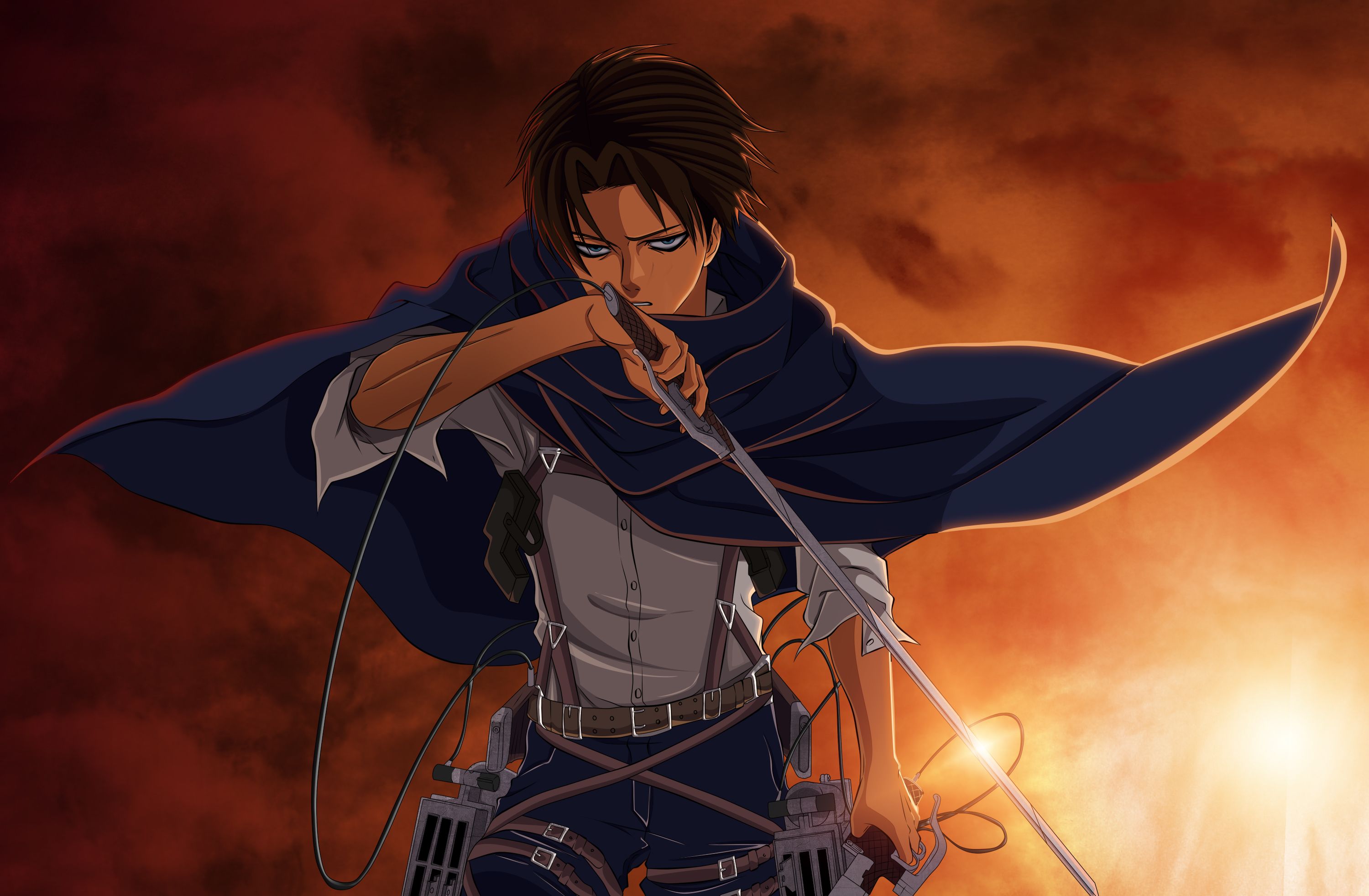 Fondo de pantalla de Attack on Titan 3000x1963