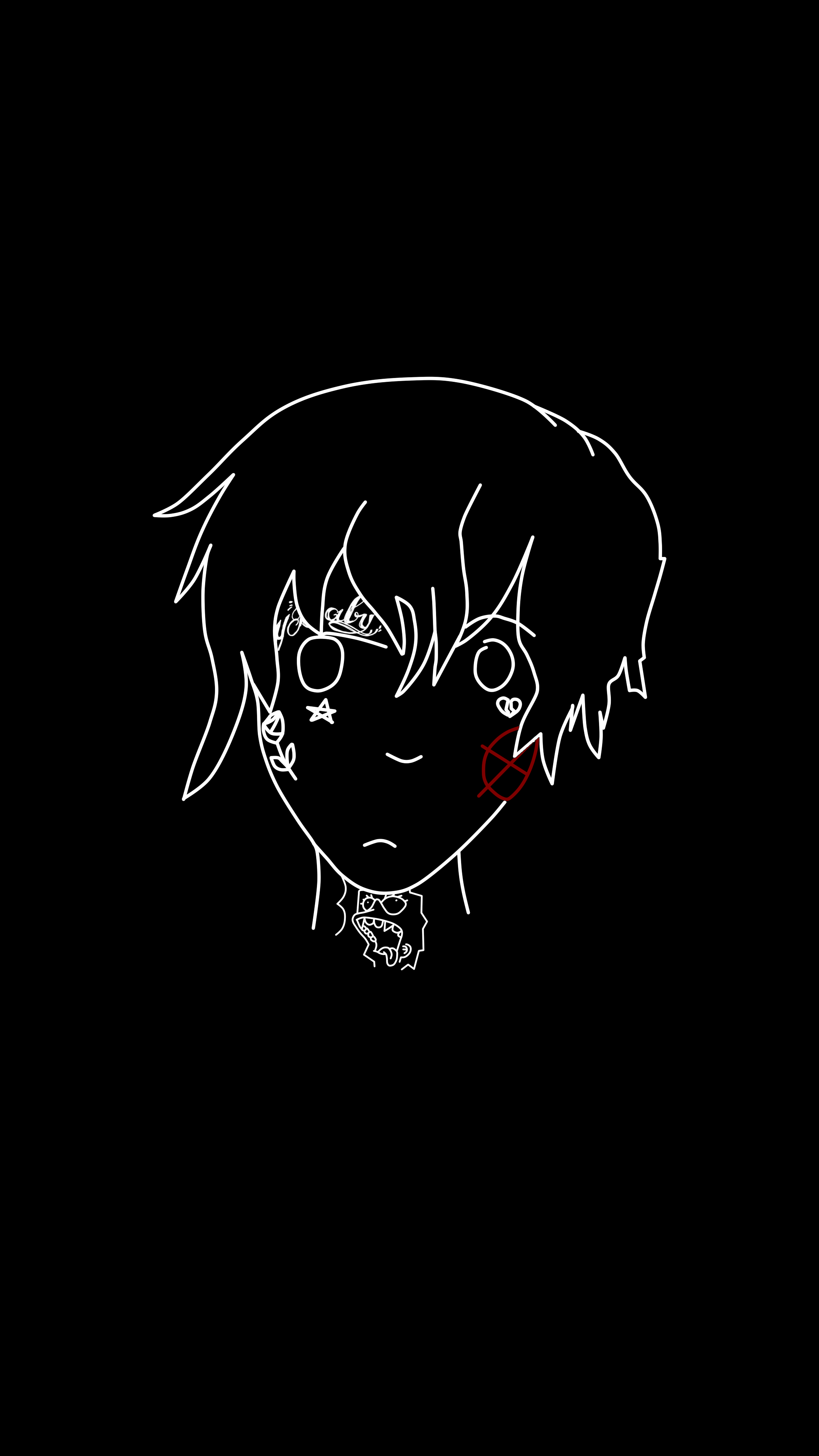 Fondo de pantalla de Lil Peep 2160x3840