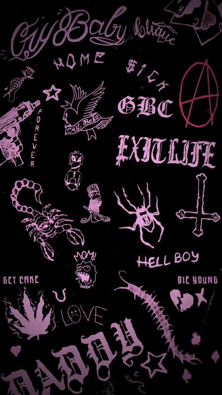 Fondo de pantalla de Lil Peep 750x1334