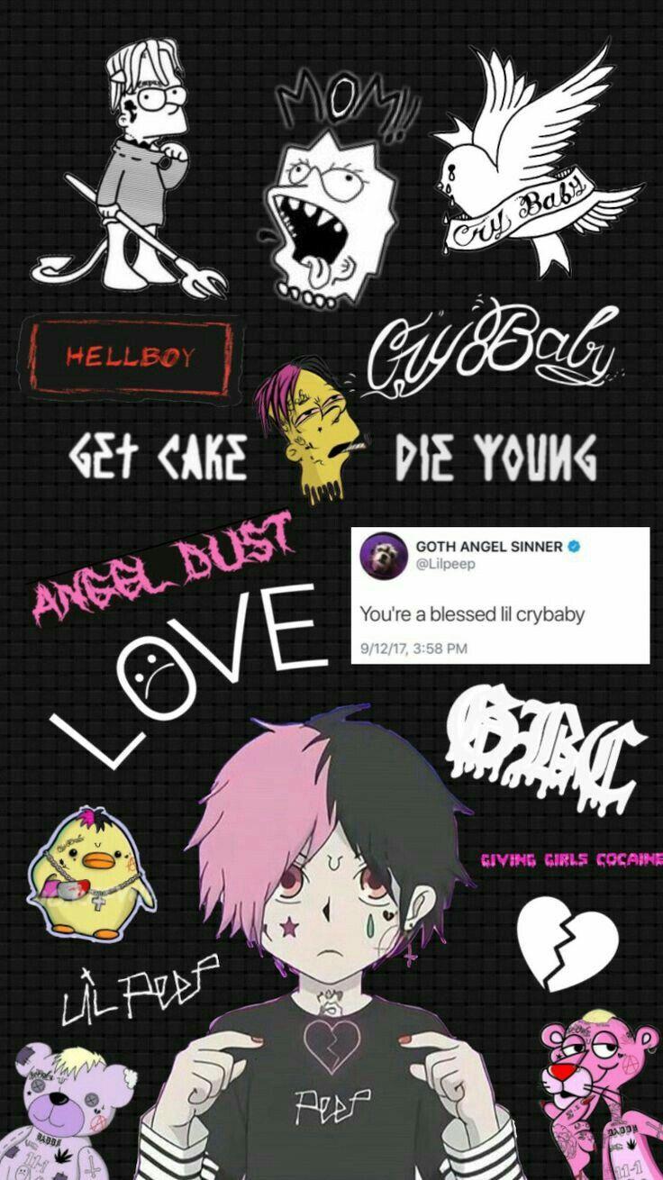 Fondo de pantalla de Lil Peep 736x1310